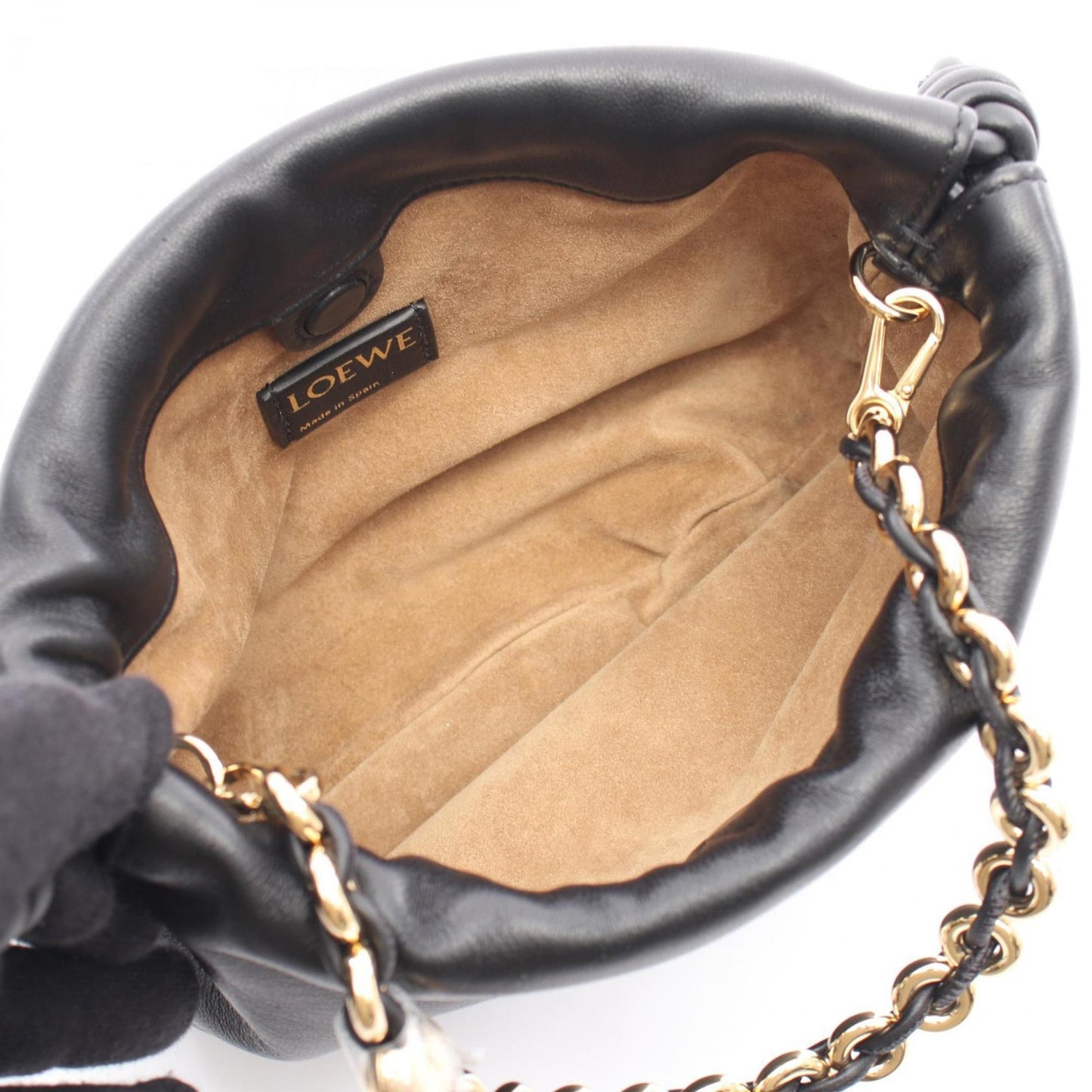 Loewe Flamenco Purse Mini Handbag Leather