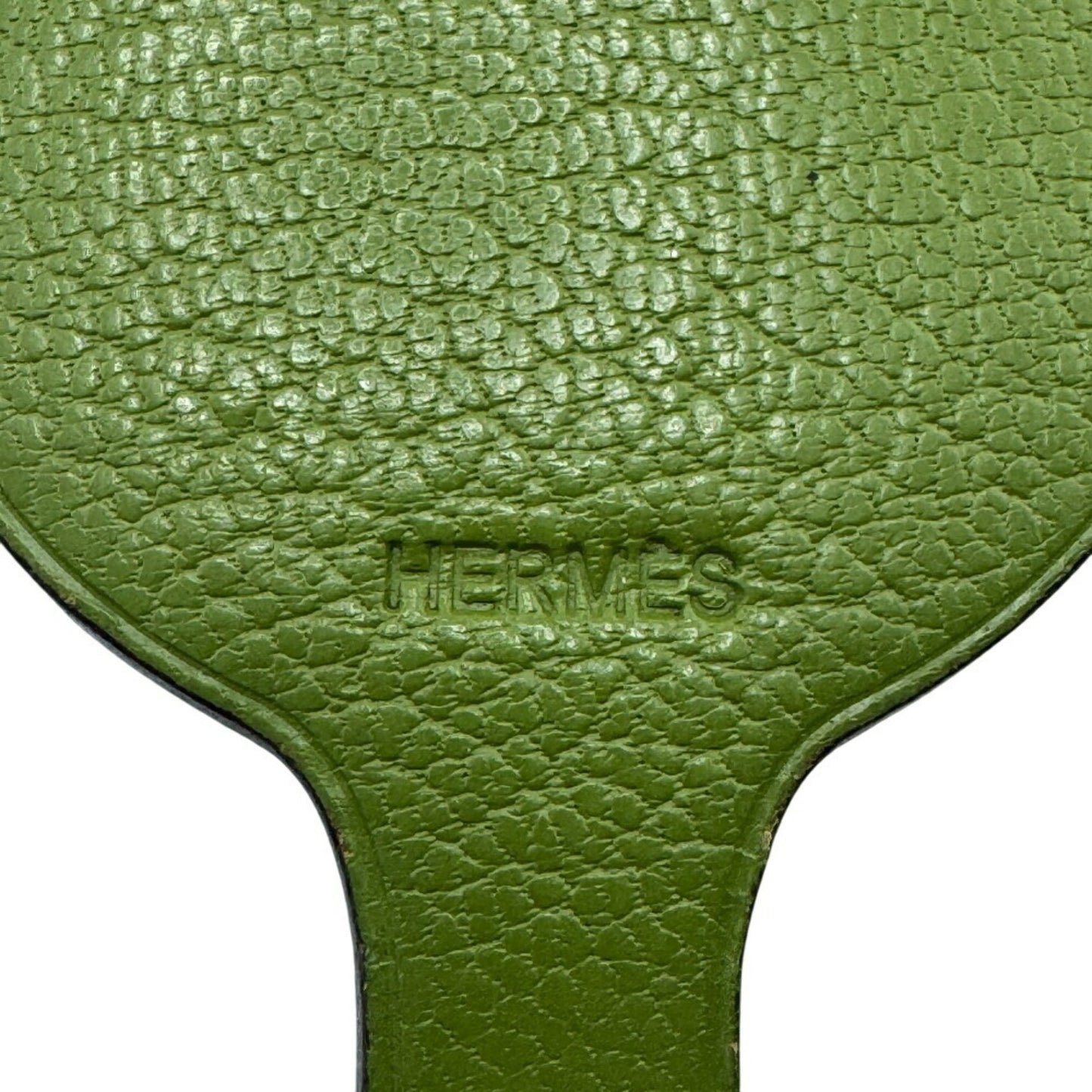 Hermes Balloon Motif Bag Charm Key Ring Holder Wallet Green