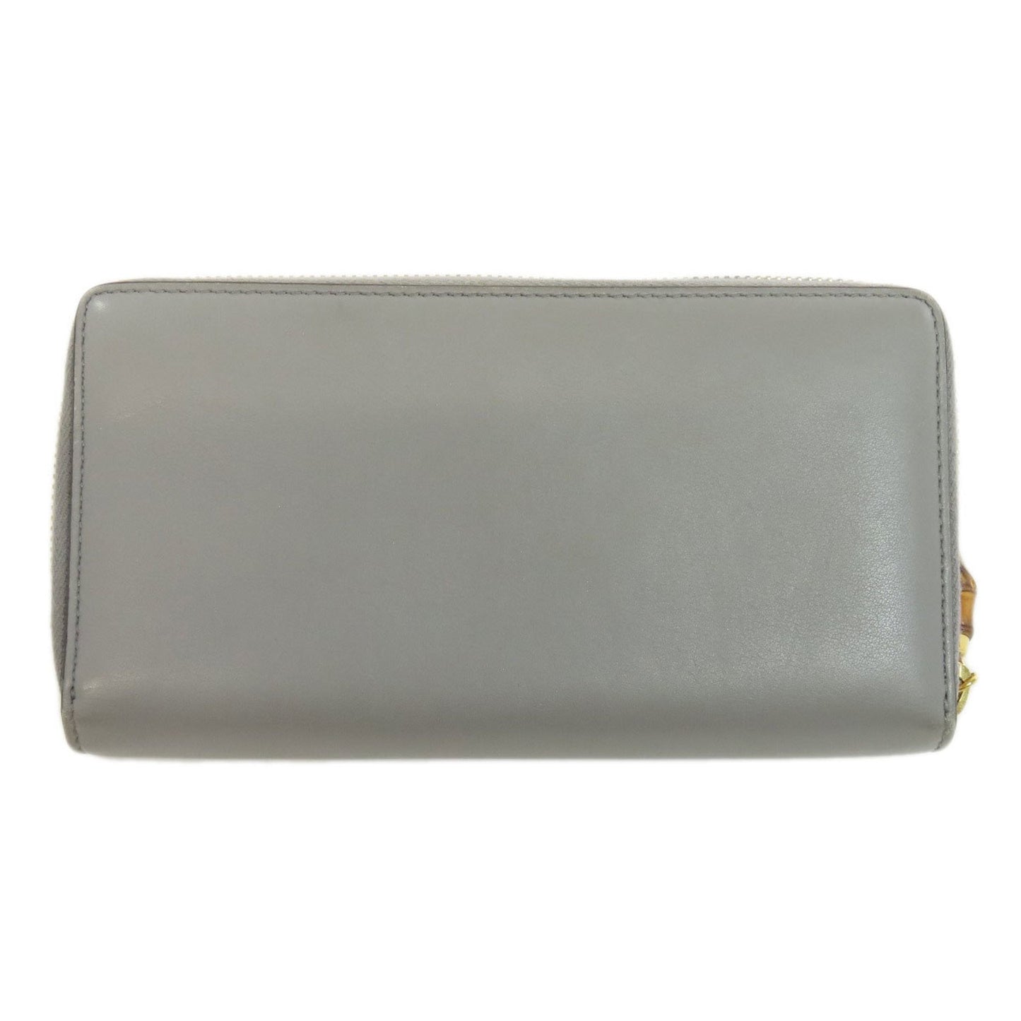 Gucci 453158 Bamboo Long Wallet Leather