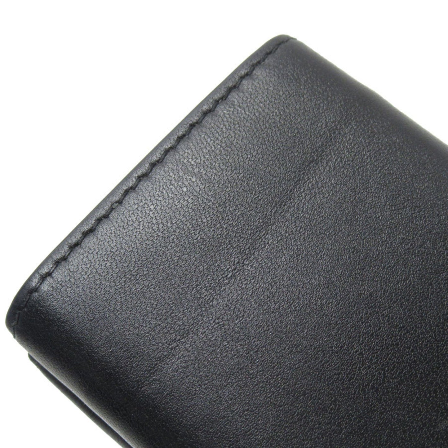 Balenciaga Tri-Fold Wallet Leather Black