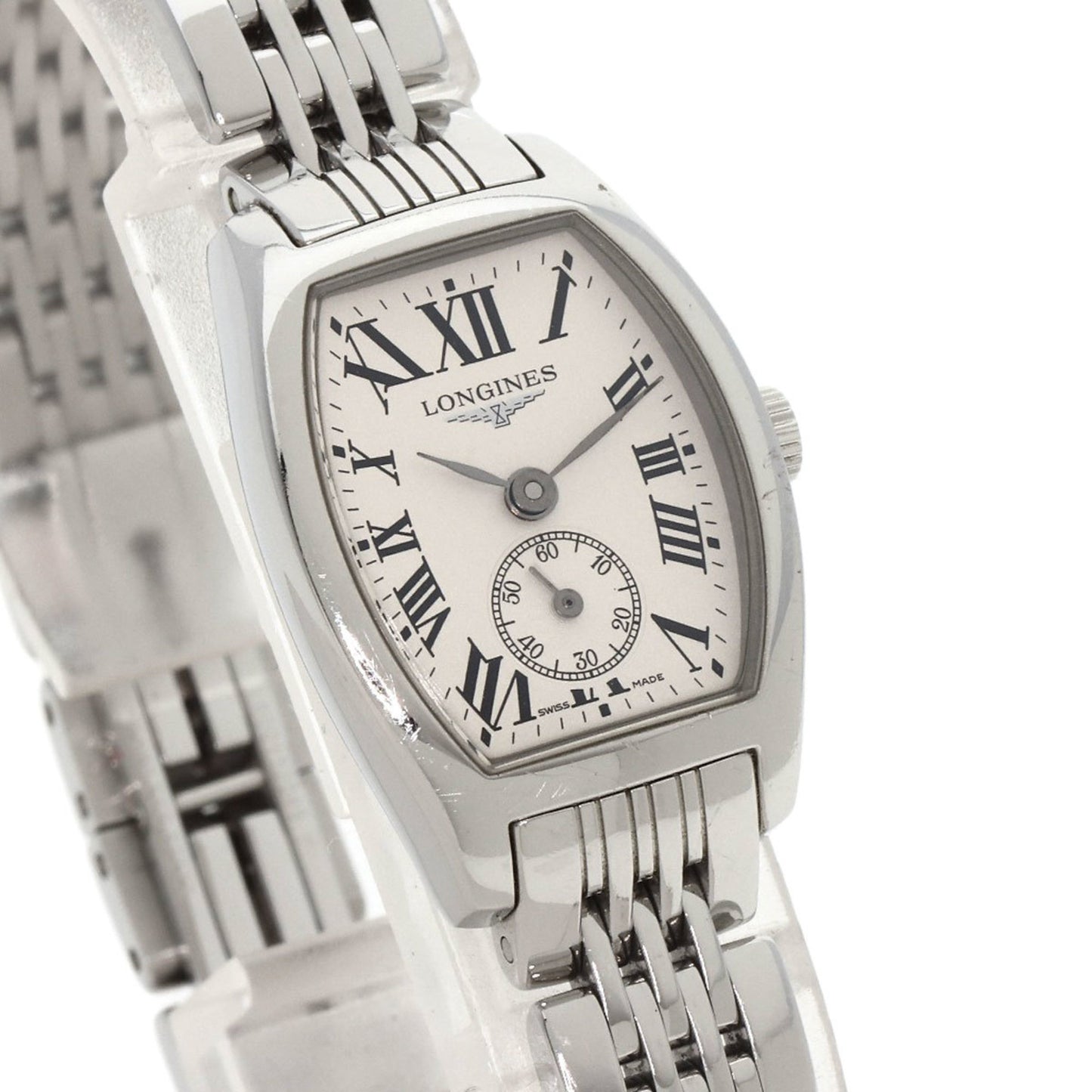Longines L2.175.4 Evidenza Small Second Watch Stainless Steel Ss
