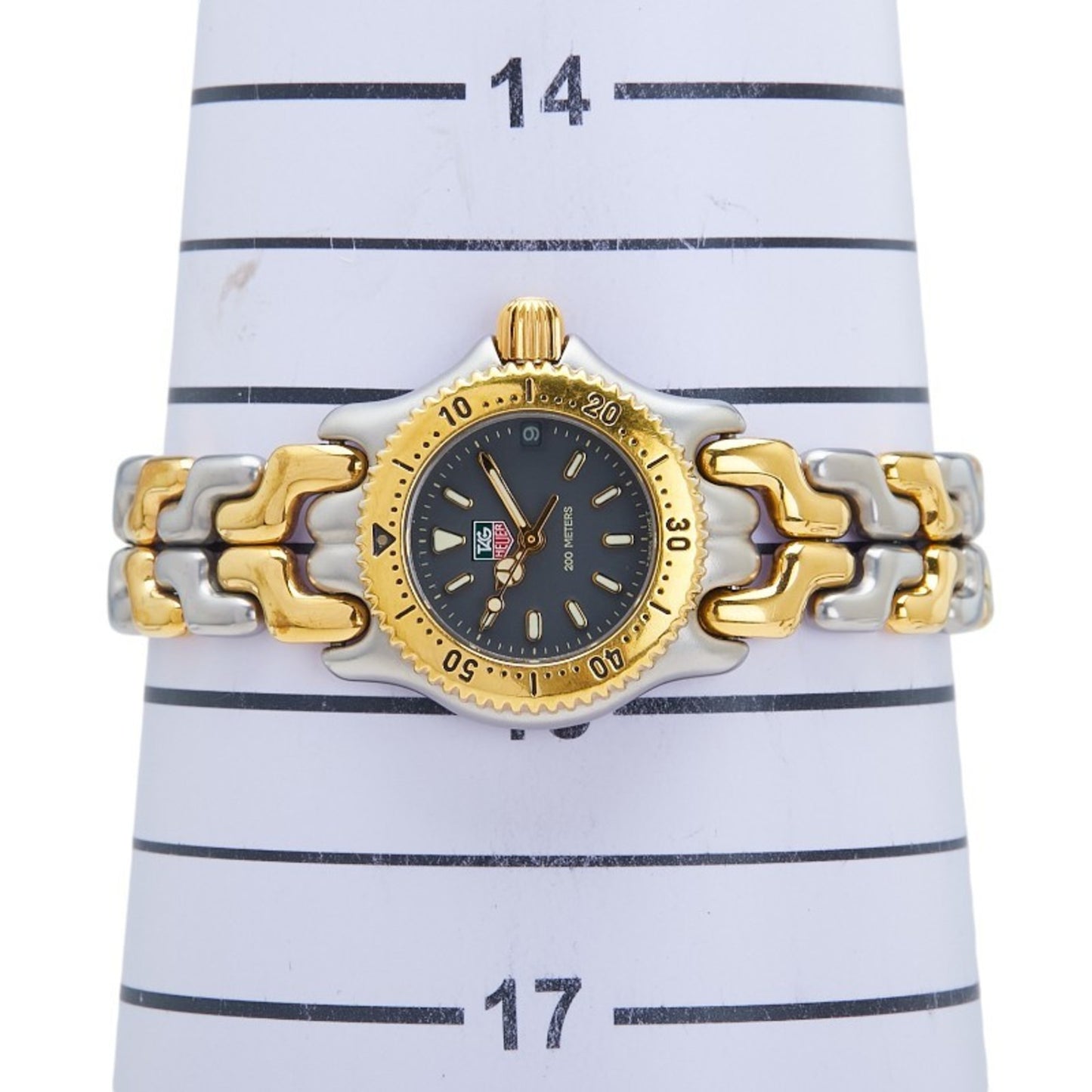 Tag Heuer Sel Watch S95.208M Quartz Gray Dial Stainless Steel Plated