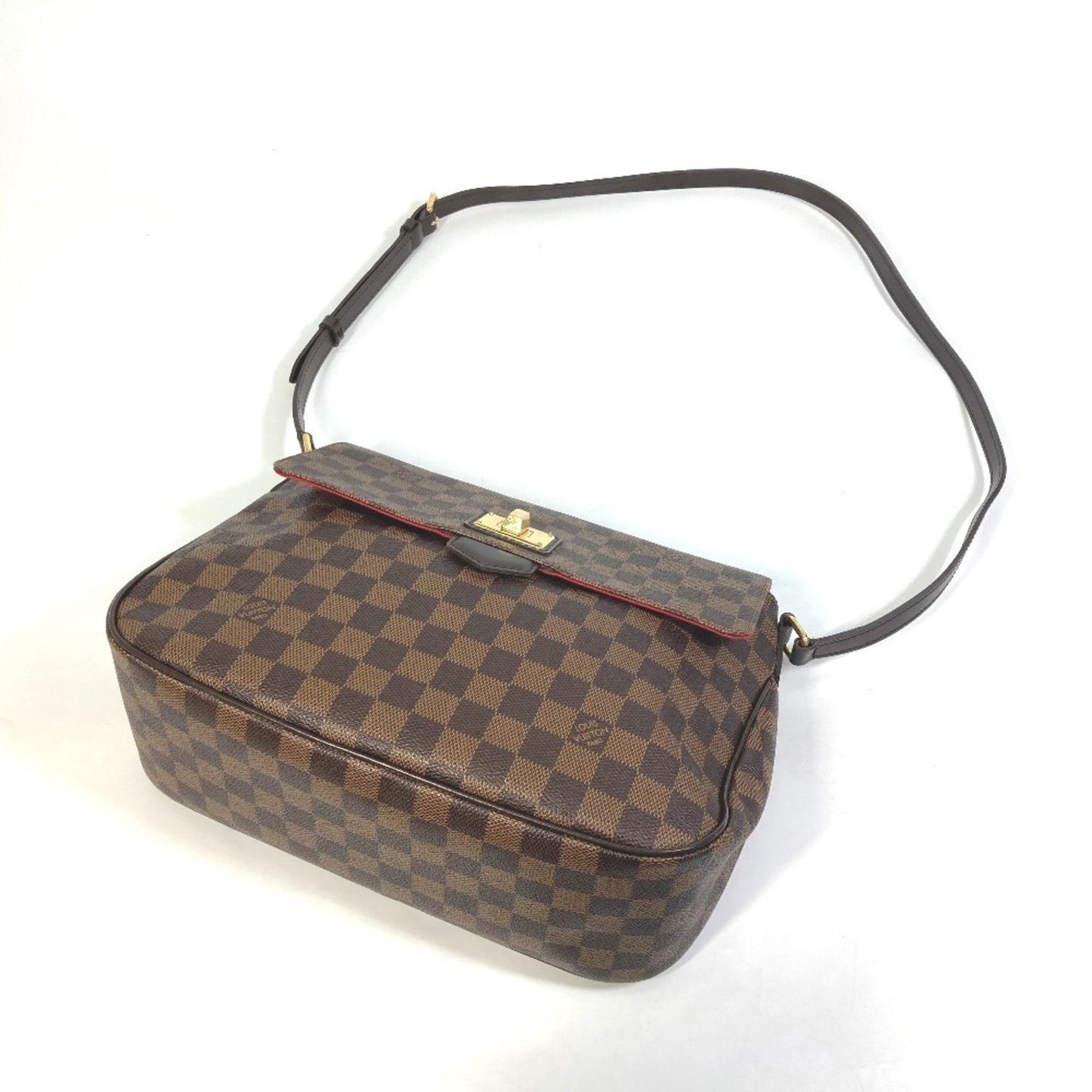 Louis Vuitton N41178 Damier Bussas Roseberry Shoulder Bag In Canvas