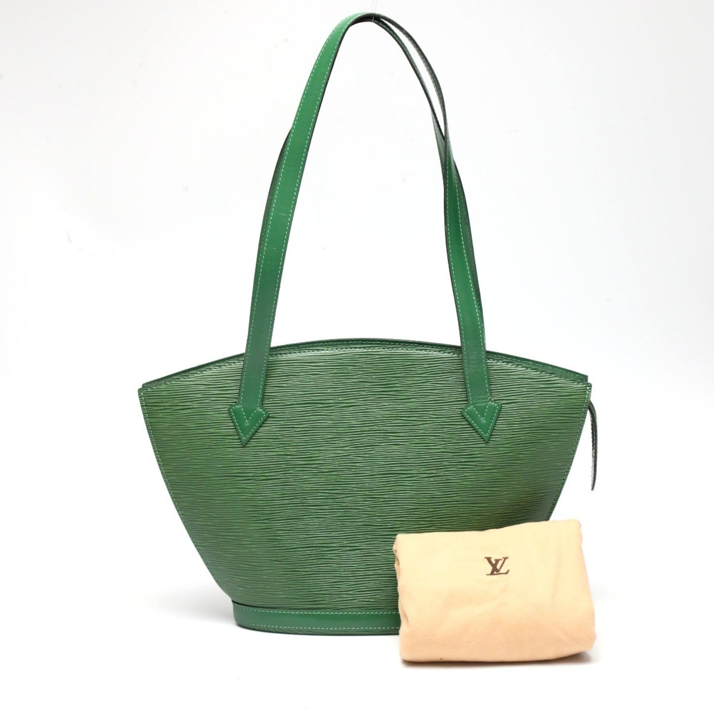 Louis Vuitton Louis Vuitton Tote Bag Epi Borneo Green Saint Jacques Leather M52334