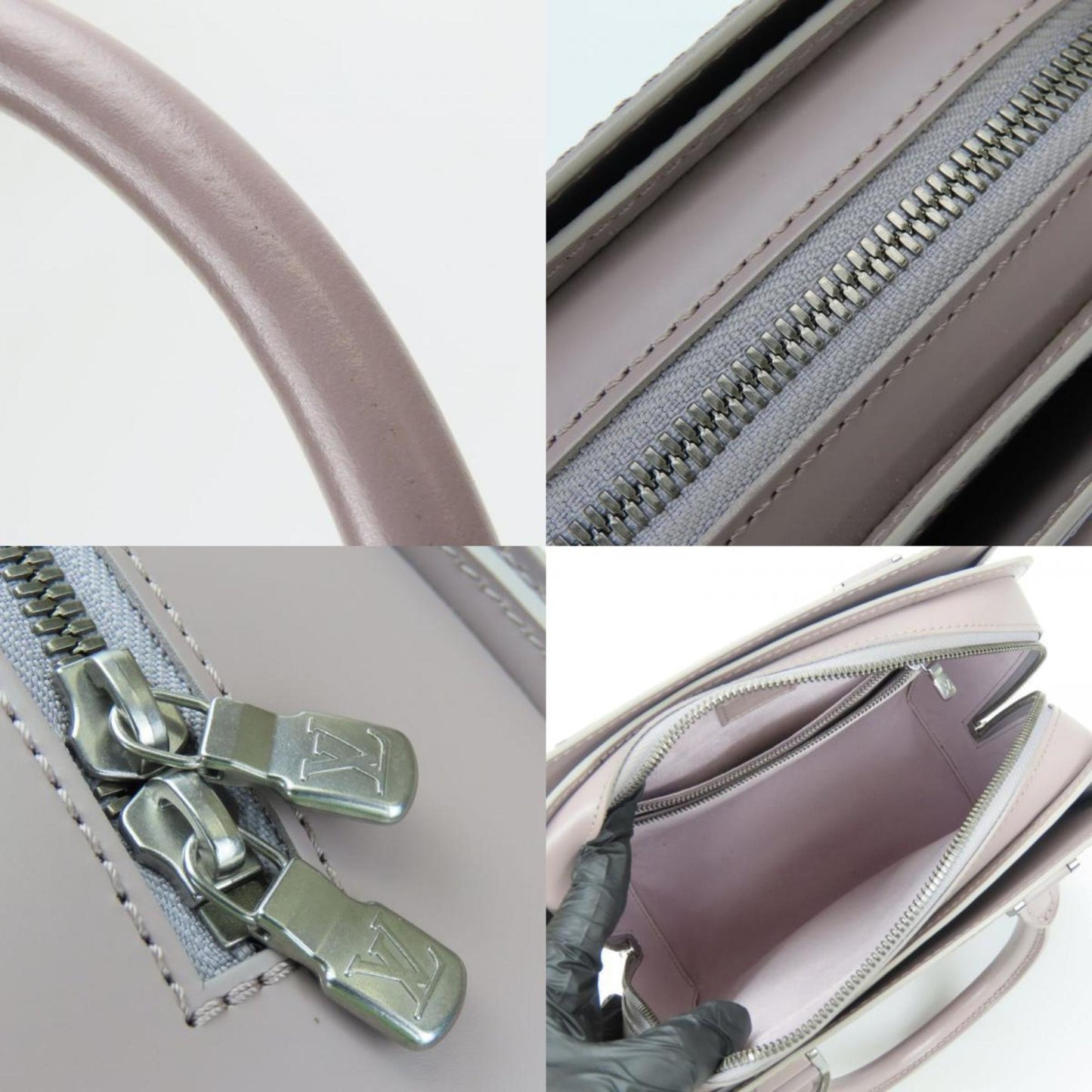 Louis Vuitton Handbag Pont Neuf M5205B Epi Leather Lilac Purple