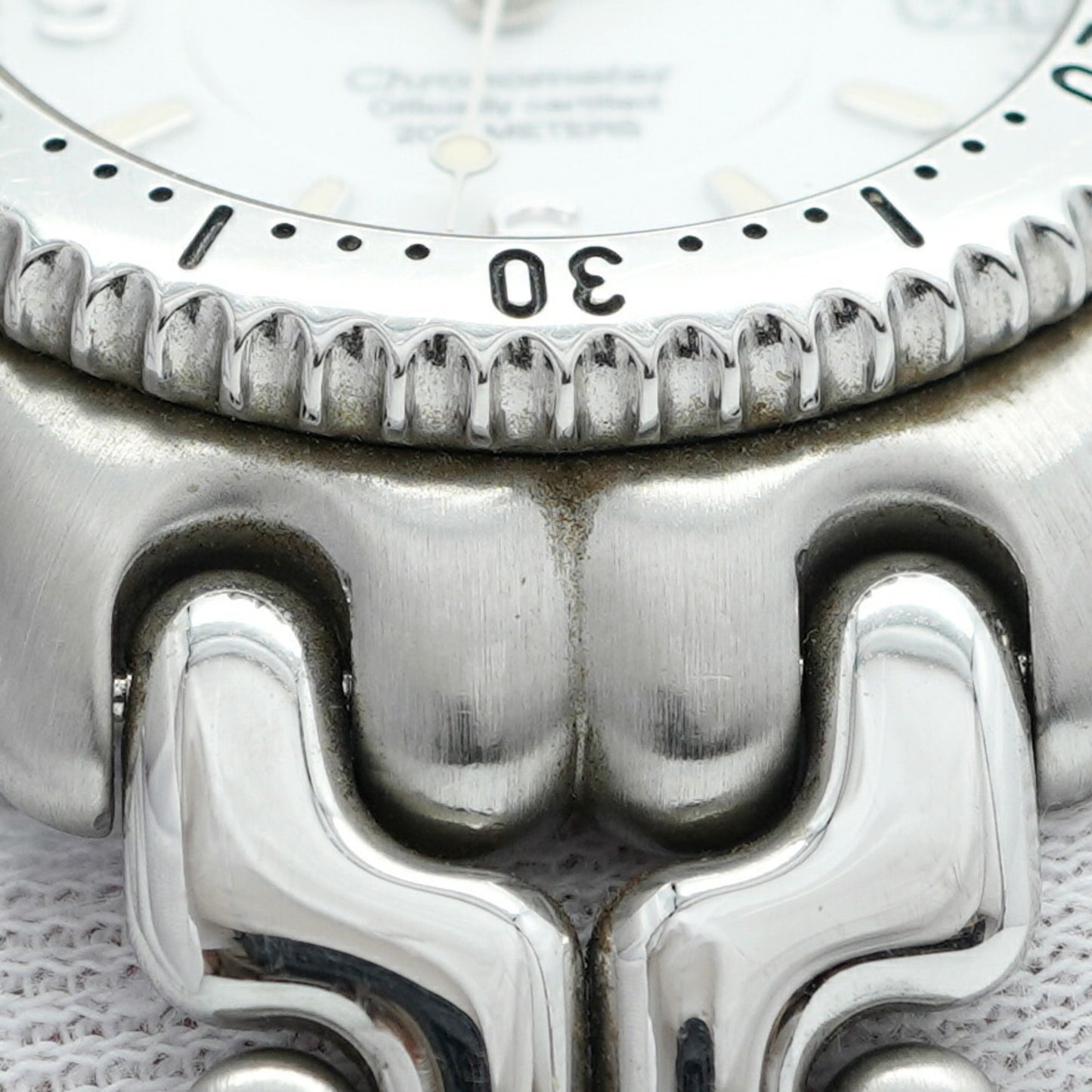 Tag Heuer Chronometer Wg5113-P0 White Dial