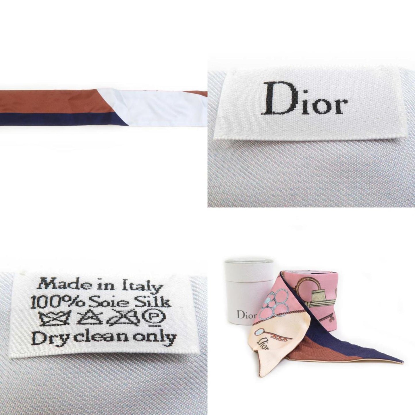 Christian Dior Mitzah Silk Scarf