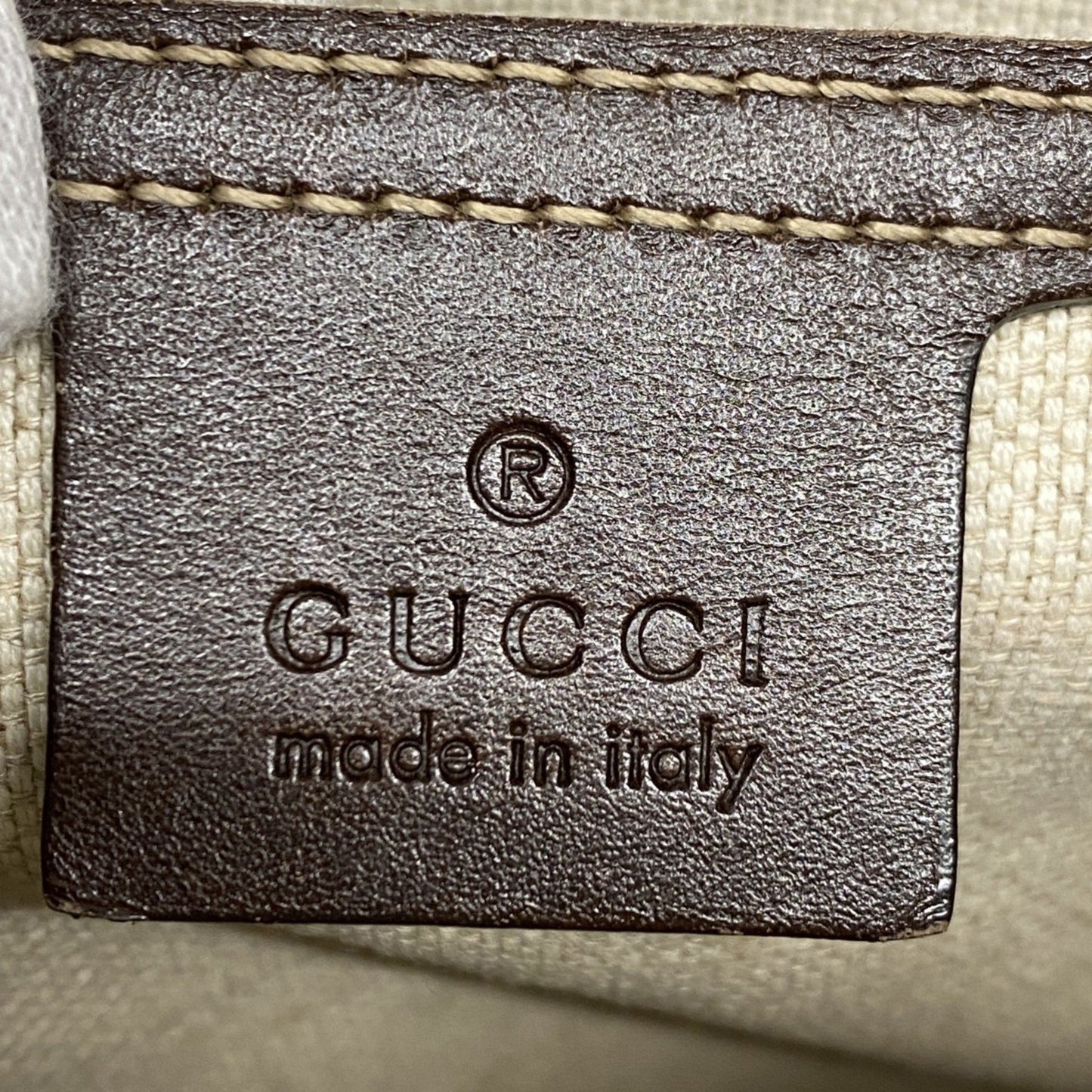 Gucci Gg Supreme Shoulder Bag 295257 Brown