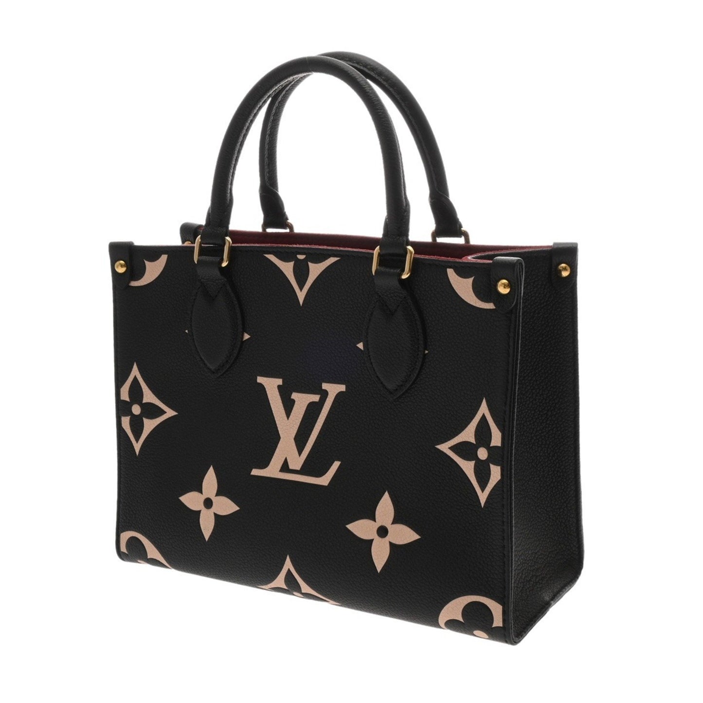 Louis Vuitton Louis Vuitton Monogram Empreinte On The Go Pm 2Way Black/Beige M45659