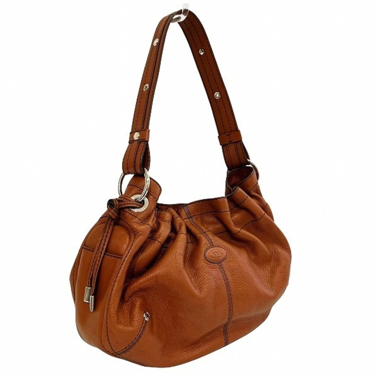 Tod'S Brown Leather Shoulder Bag