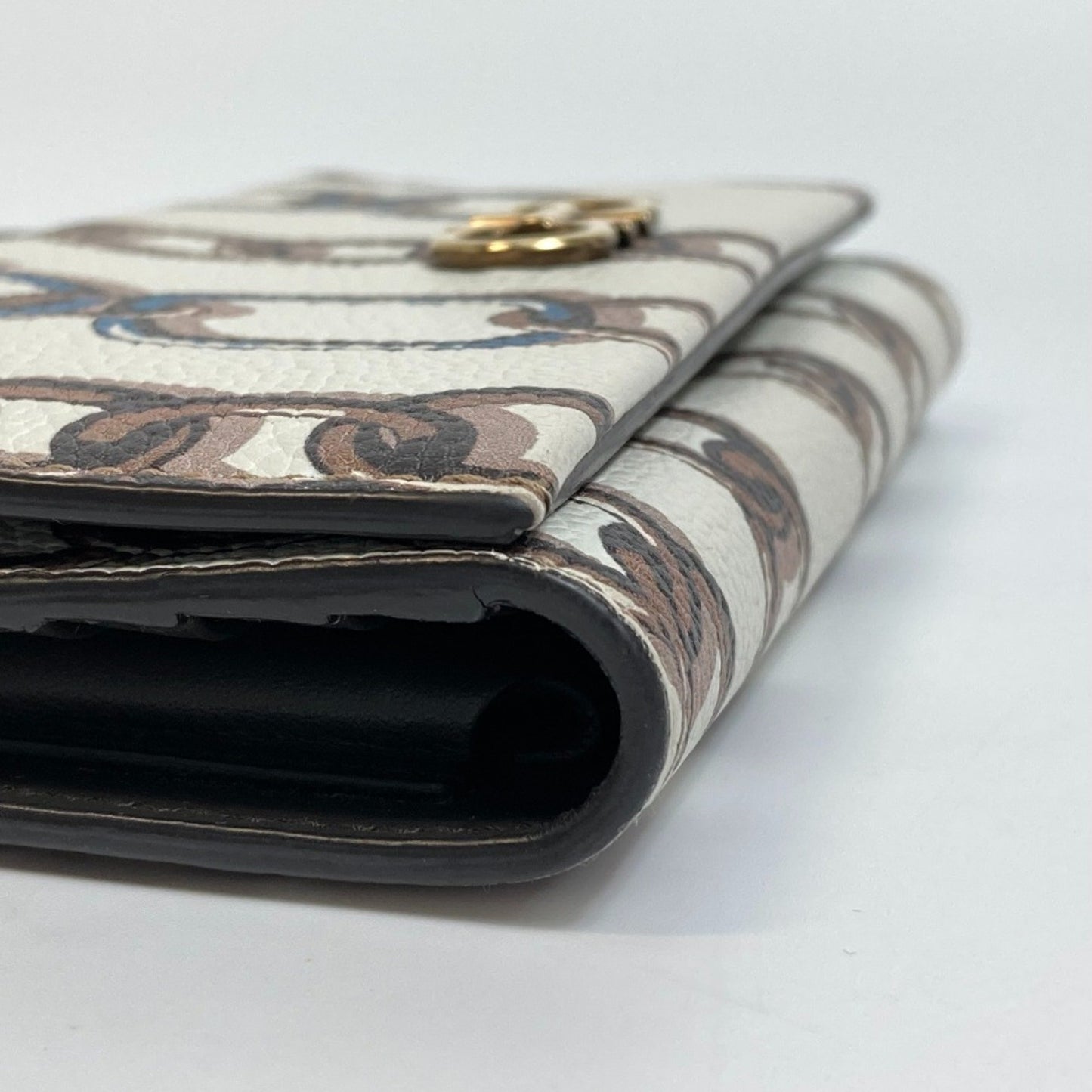 Salvatore Ferragamo 2Way Shoulder Bag Hand Bag Whitebased Goldhardware
