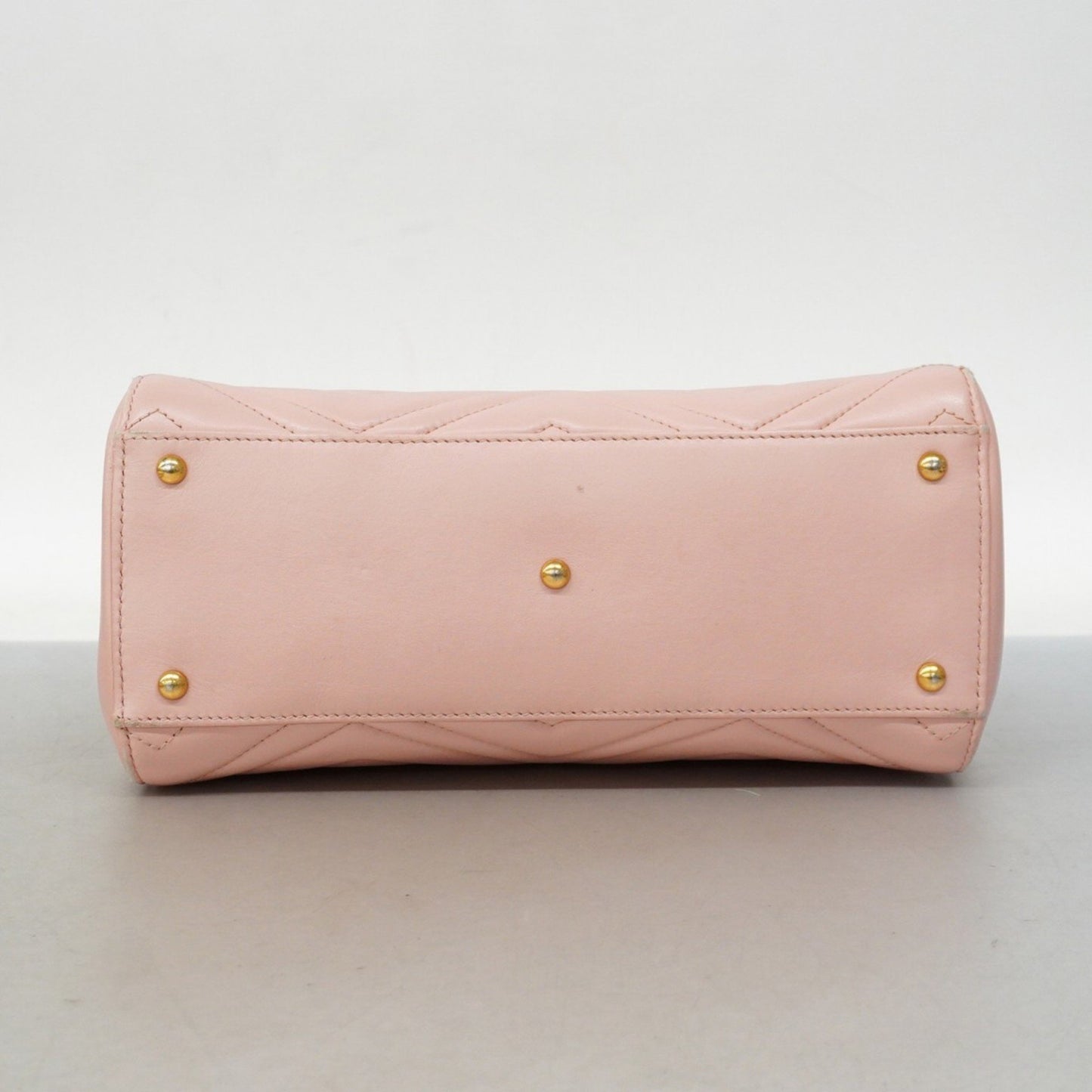 Gucci Gg Marmont Handbag 448054 In Pink Leather