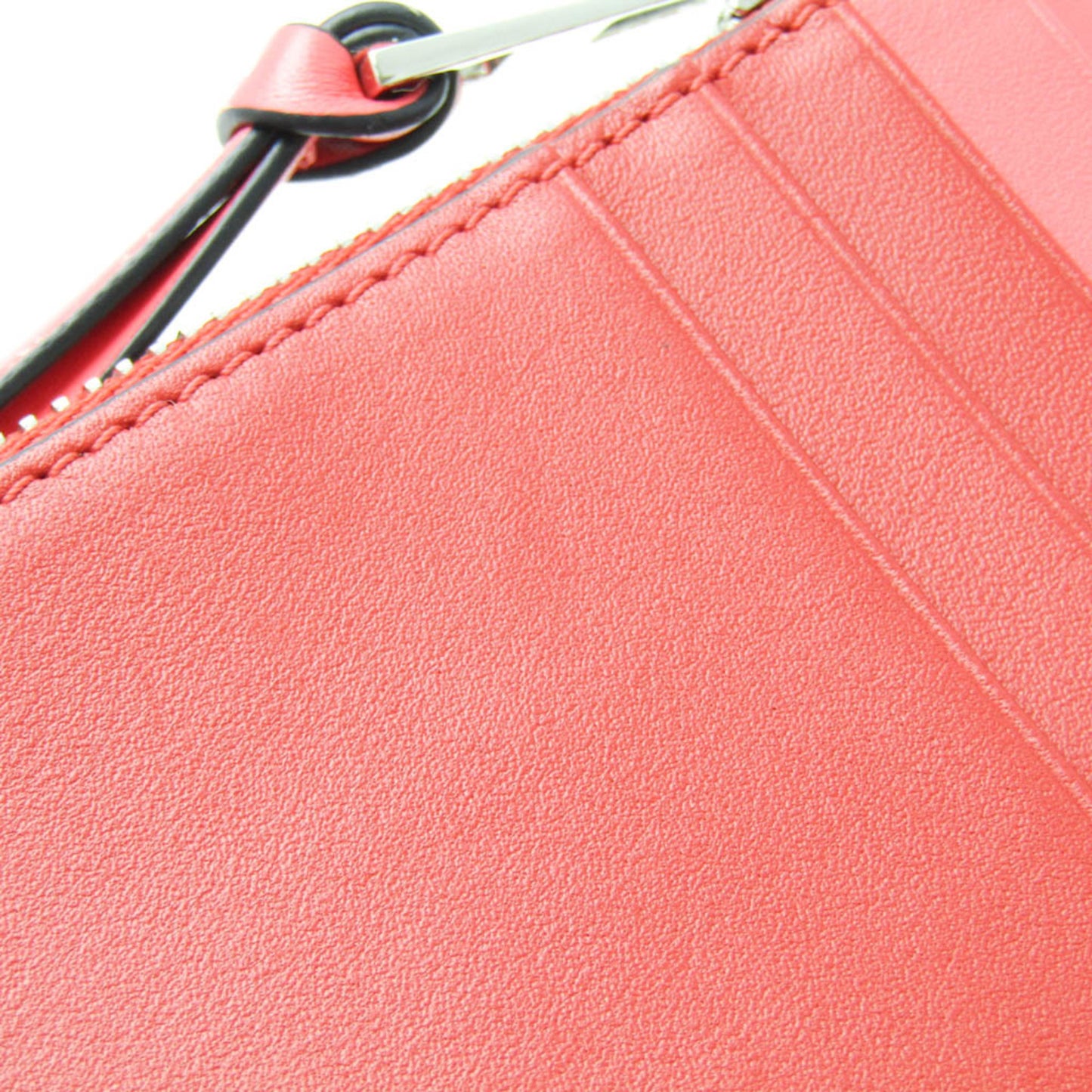 Loewe Anagram Fragment Case Leather Card Case Pink
