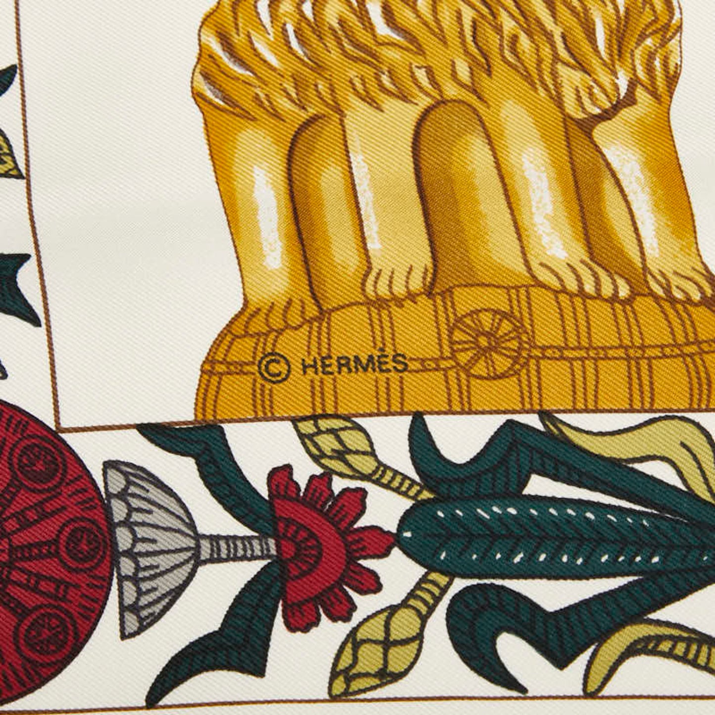 Hermes Herms Carr 90 Torana Scarf