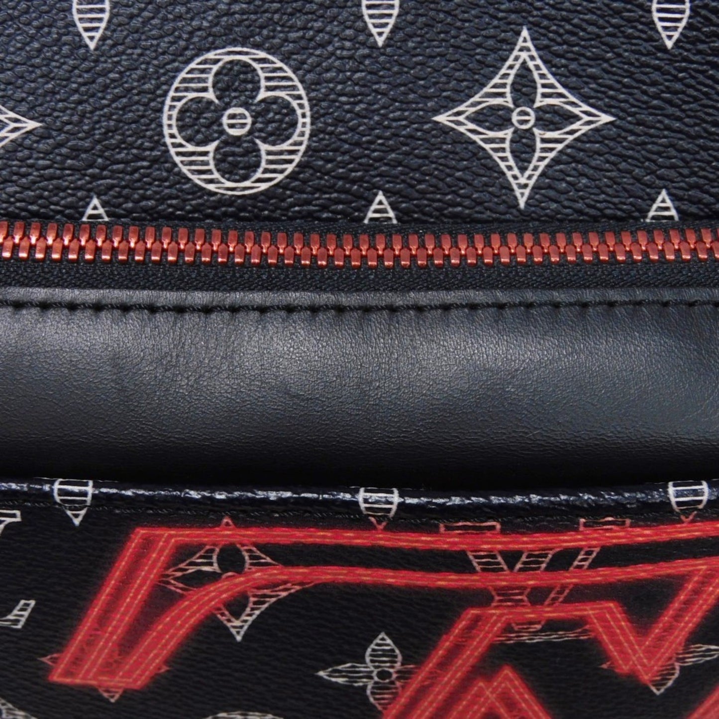 Louis Vuitton Louis Vuitton Backpack Apollo Lv Flower Navy Pink Monogram Ink Upside Down M43676