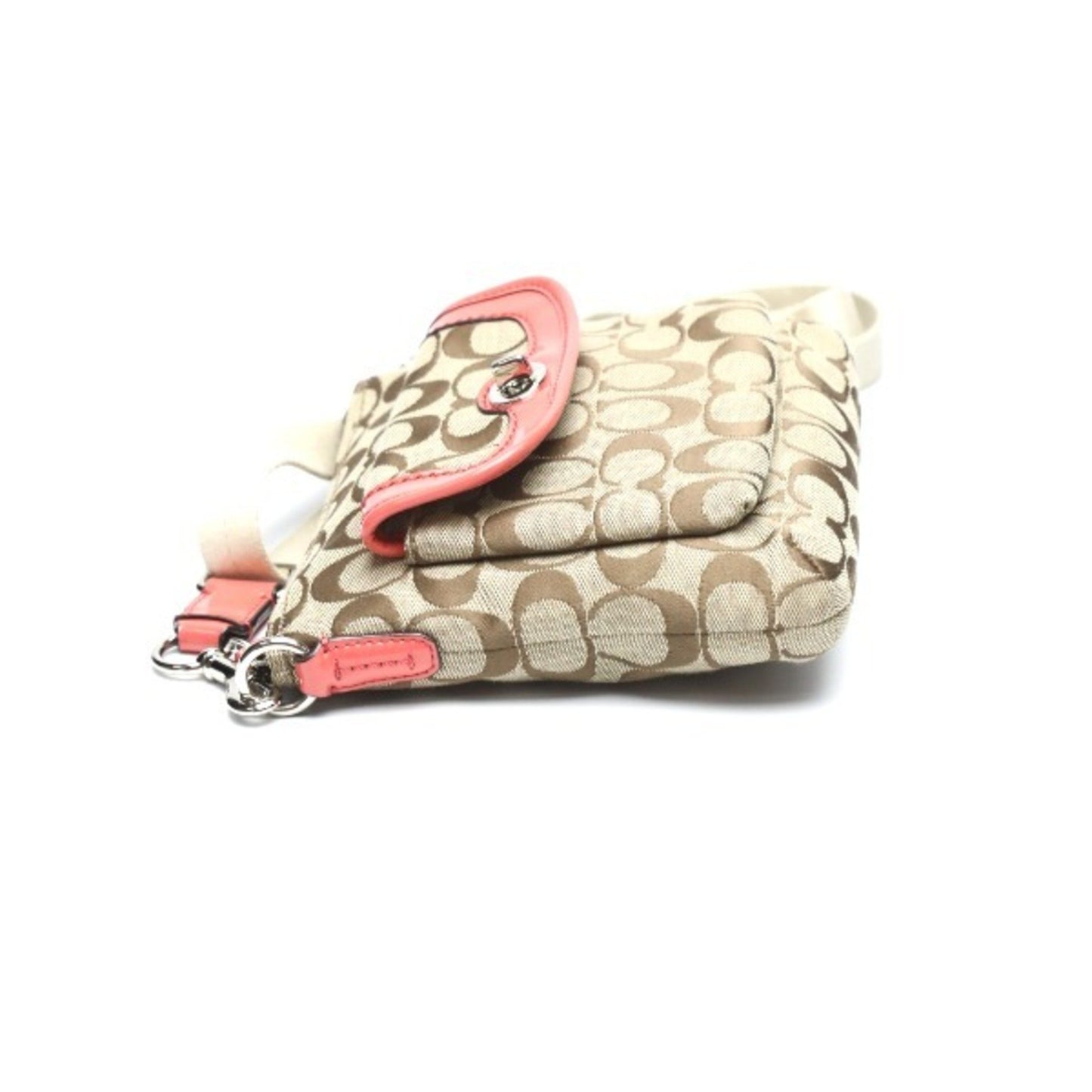 Coach Crossbody Signature Coach Brown X Pink Shoulder Bag