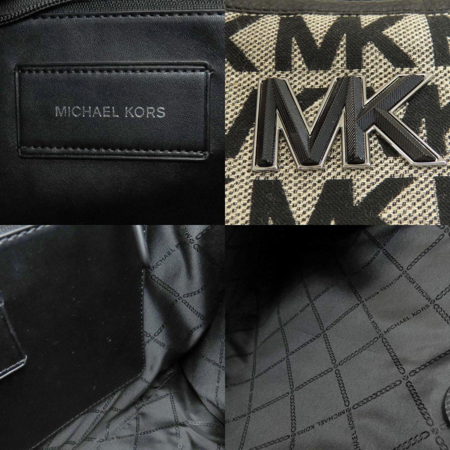 Michael Kors Mk Signature Tote Bag Canvas