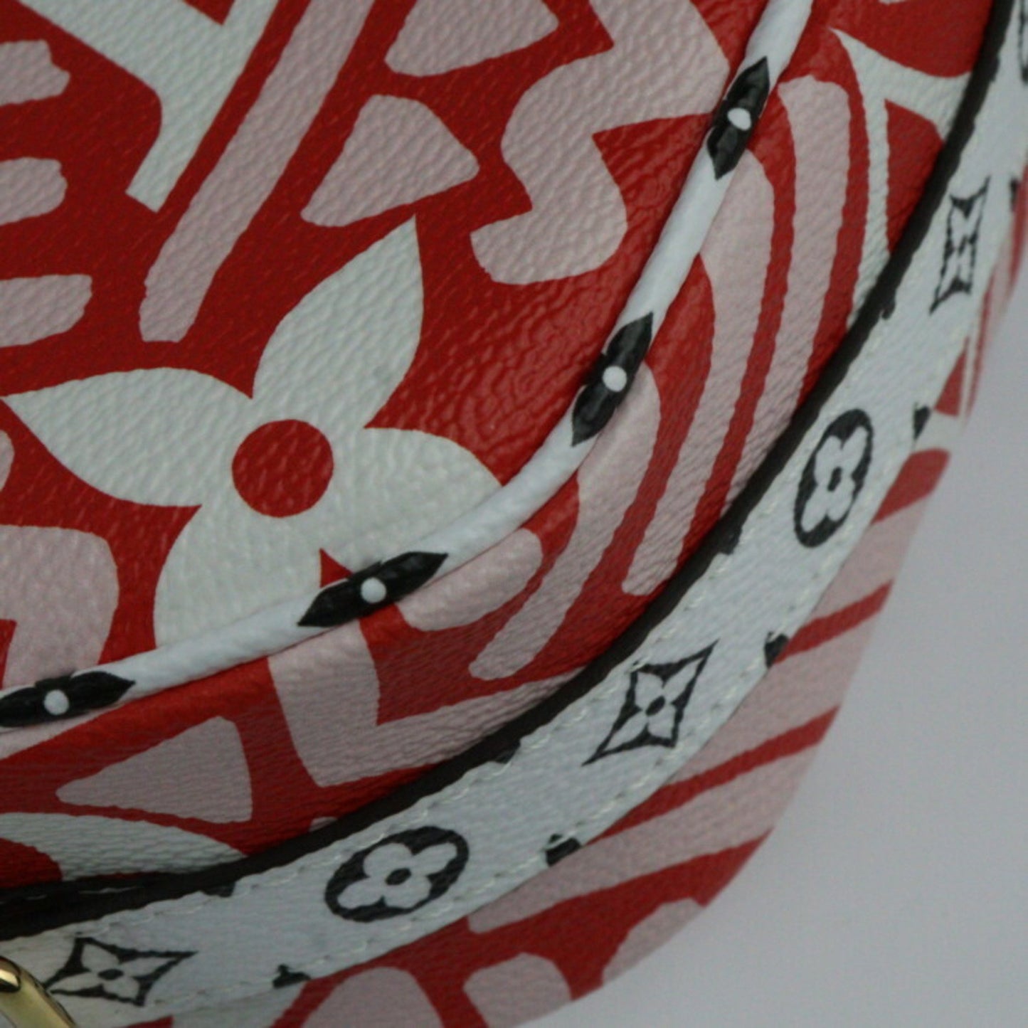 Louis Vuitton Louis Vuitton Boite Chapeau Souple Lv Crafty Monogram Giant Shoulder Bag M45364 Red