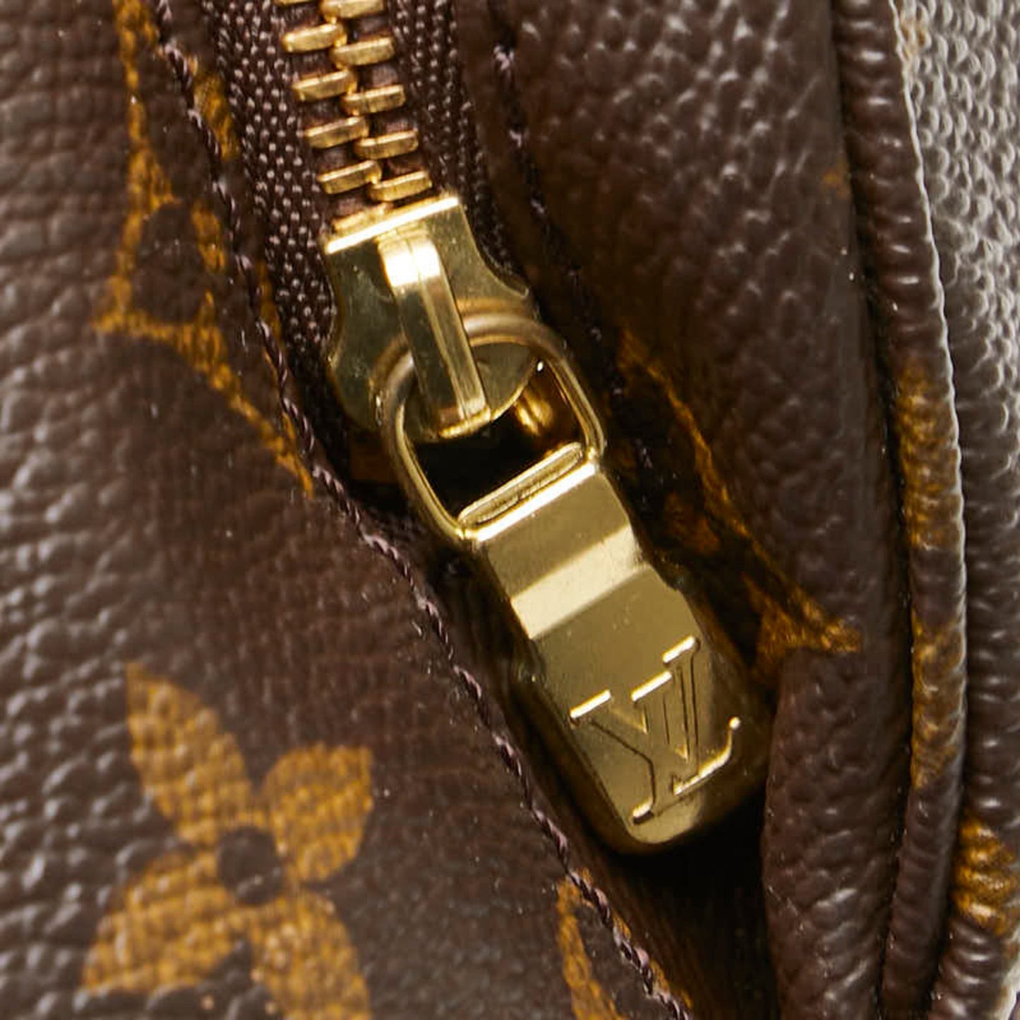 Louis Vuitton Monogram Montsouris Mm Backpack M51136 Brown Leather