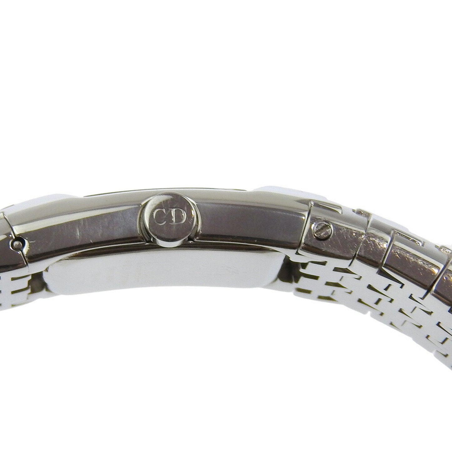 Dior Diophyllic Watch D96-100 Stainless Steel Quartz Analog Display White Dial