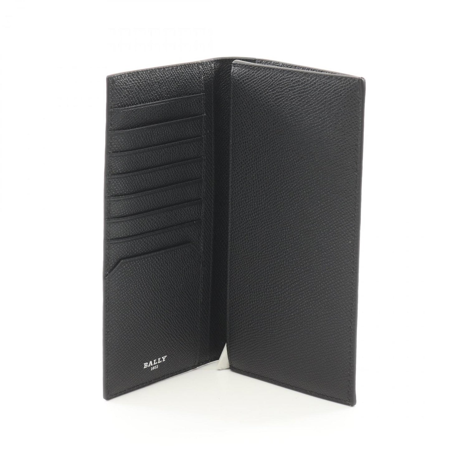 Bally Bi-Fold Long Wallet Leather