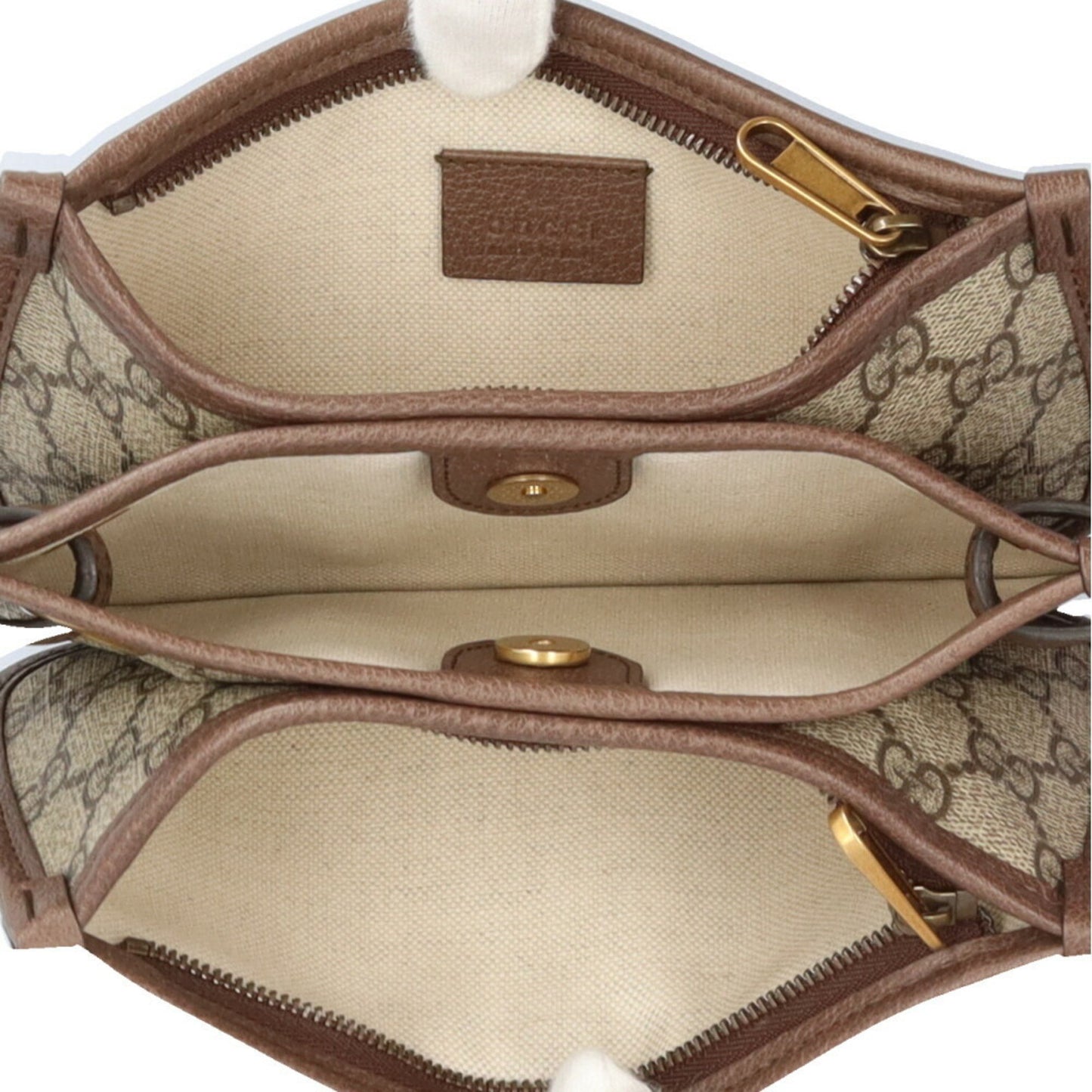 Gucci Ophidia Shoulder Bag In Gg Supreme Canvas (625753) Beige