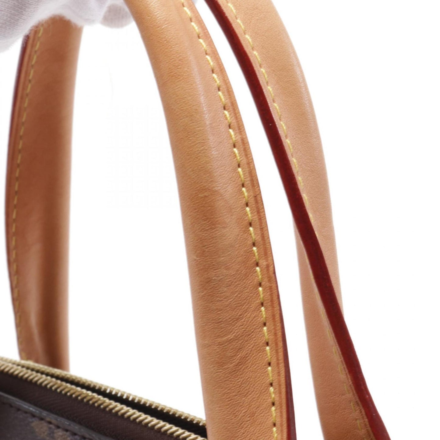 Louis Vuitton Louis Vuitton Rivoli Mm Handbag Coated Canvas Leather Monogram