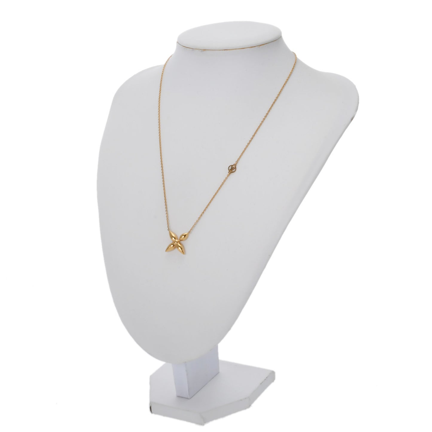Louis Vuitton Louis Vuitton Collier Louisette Gold M00365 Women'S Gp Necklace