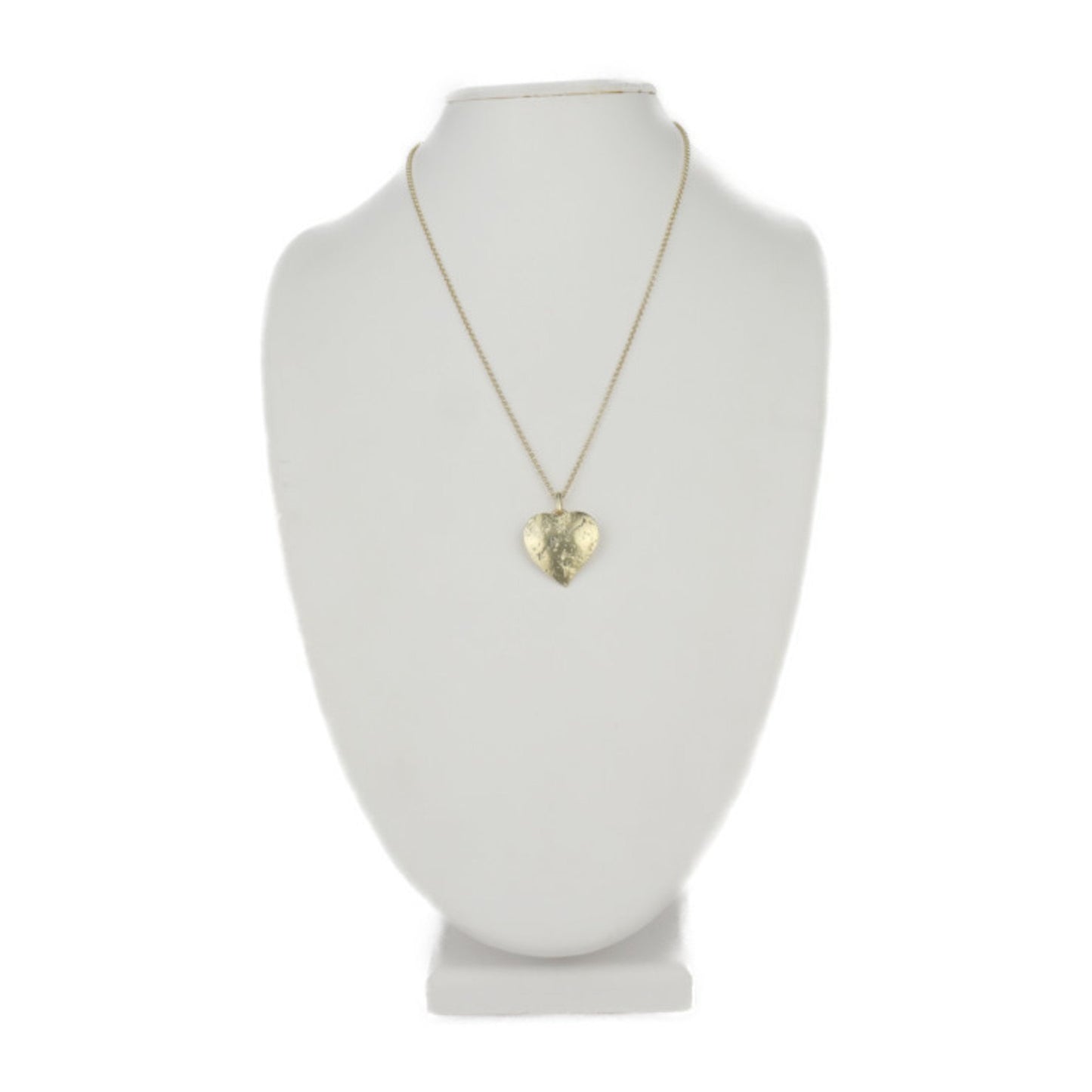 Yves Saint Laurent Saint Laurent Saint Laurent Heart Motif Necklace - K18 Yellow Gold Brooch