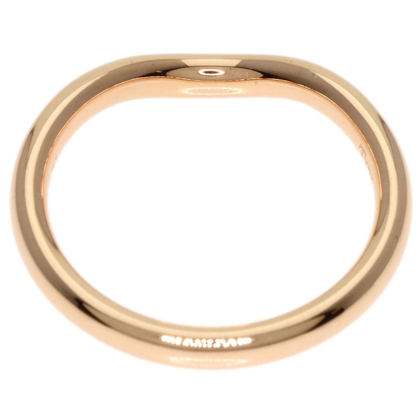 Tiffany Curved Band 1P Diamond Ring