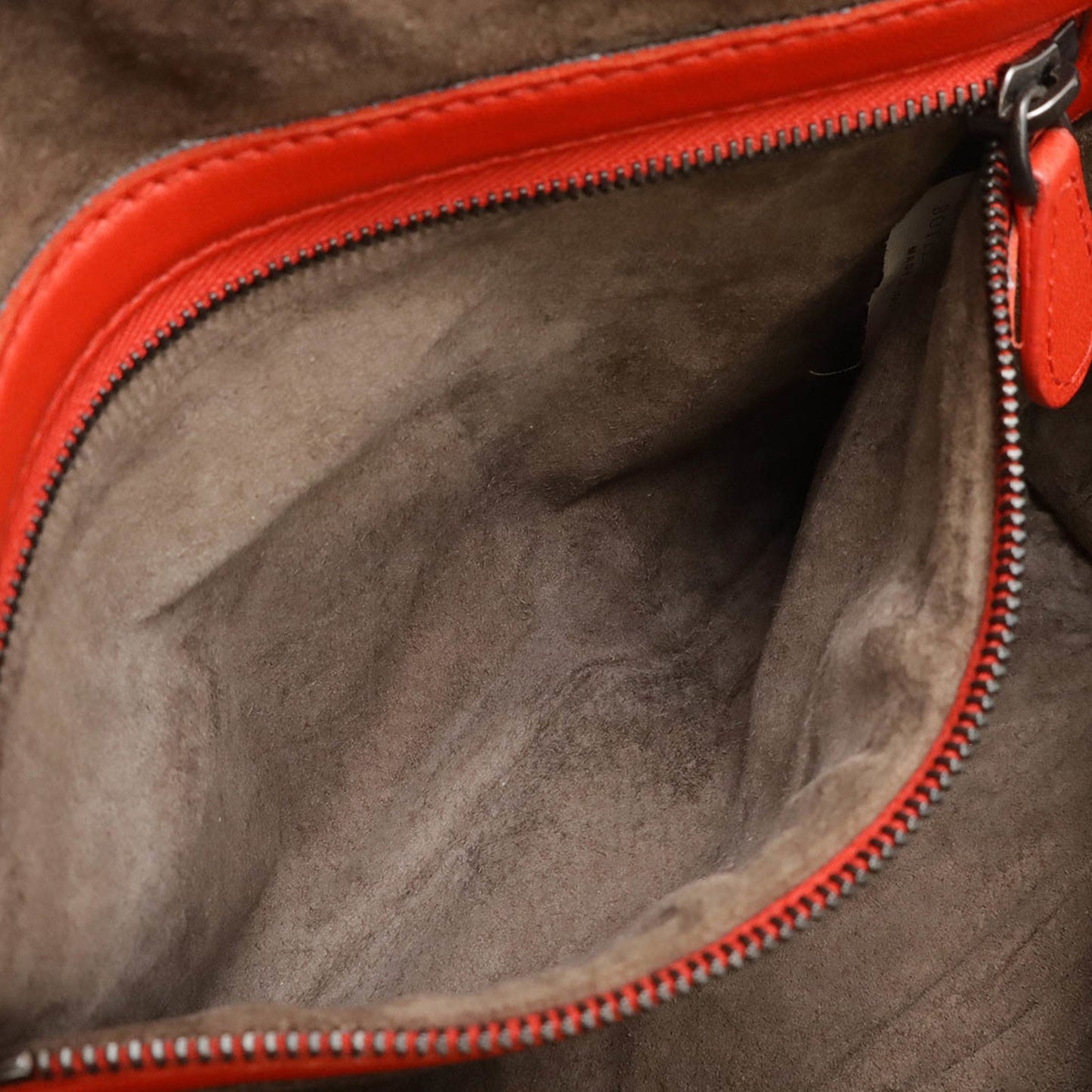 Bottega Veneta Bottega Veneta Intrecciato Pochette Shoulder Bag Leather Red