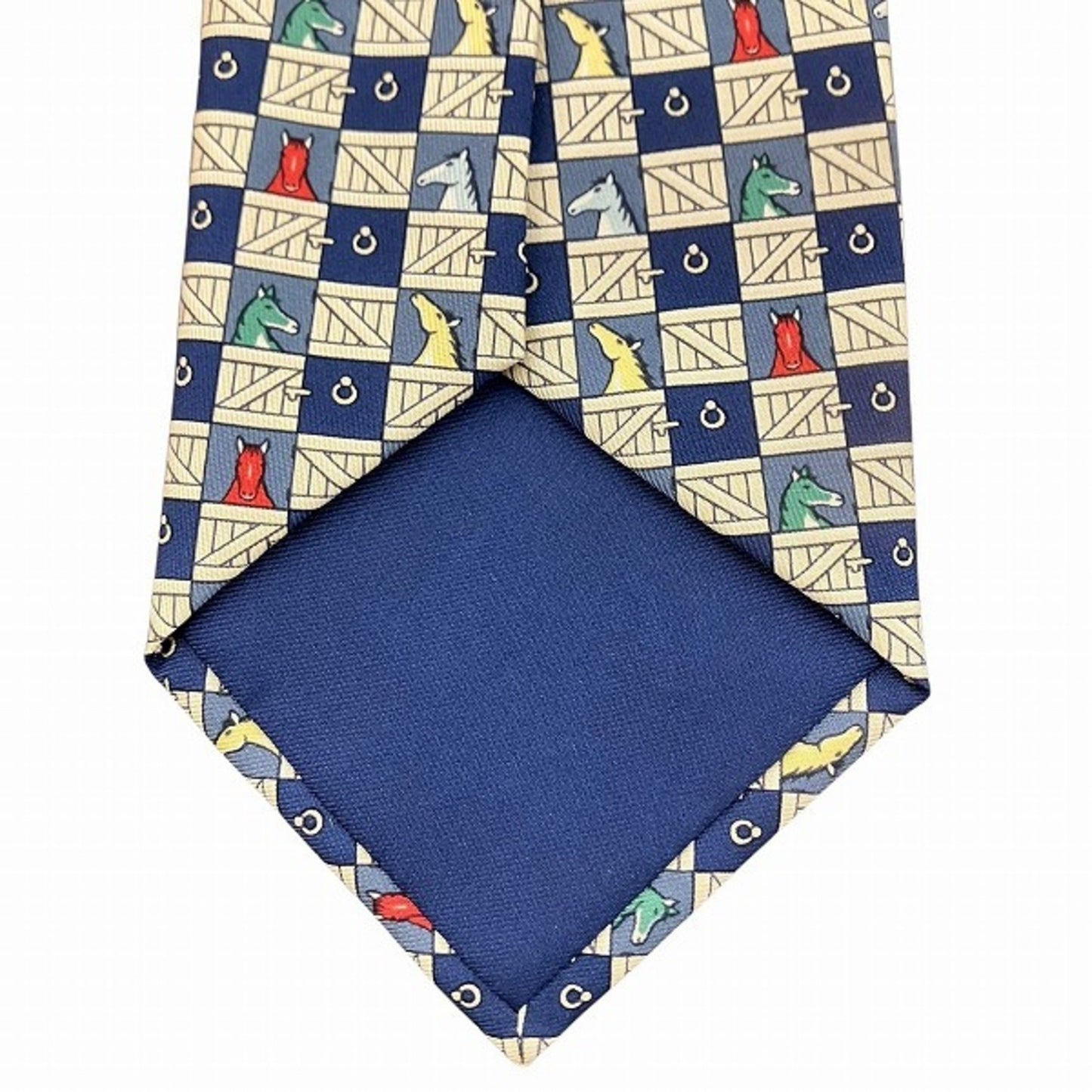 Hermes Blue Tie