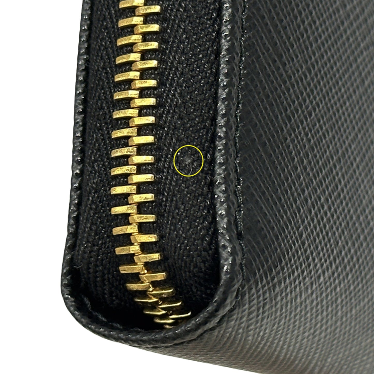 Prada Saffiano Black Long Wallet (1Ml506) For Men And Women