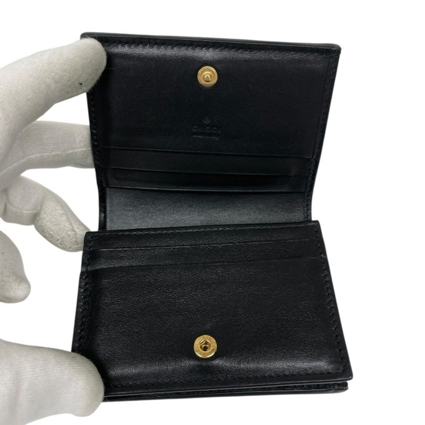 Gucci Gg Matelasse 723786 Bifold Leather Mini Wallet For Women