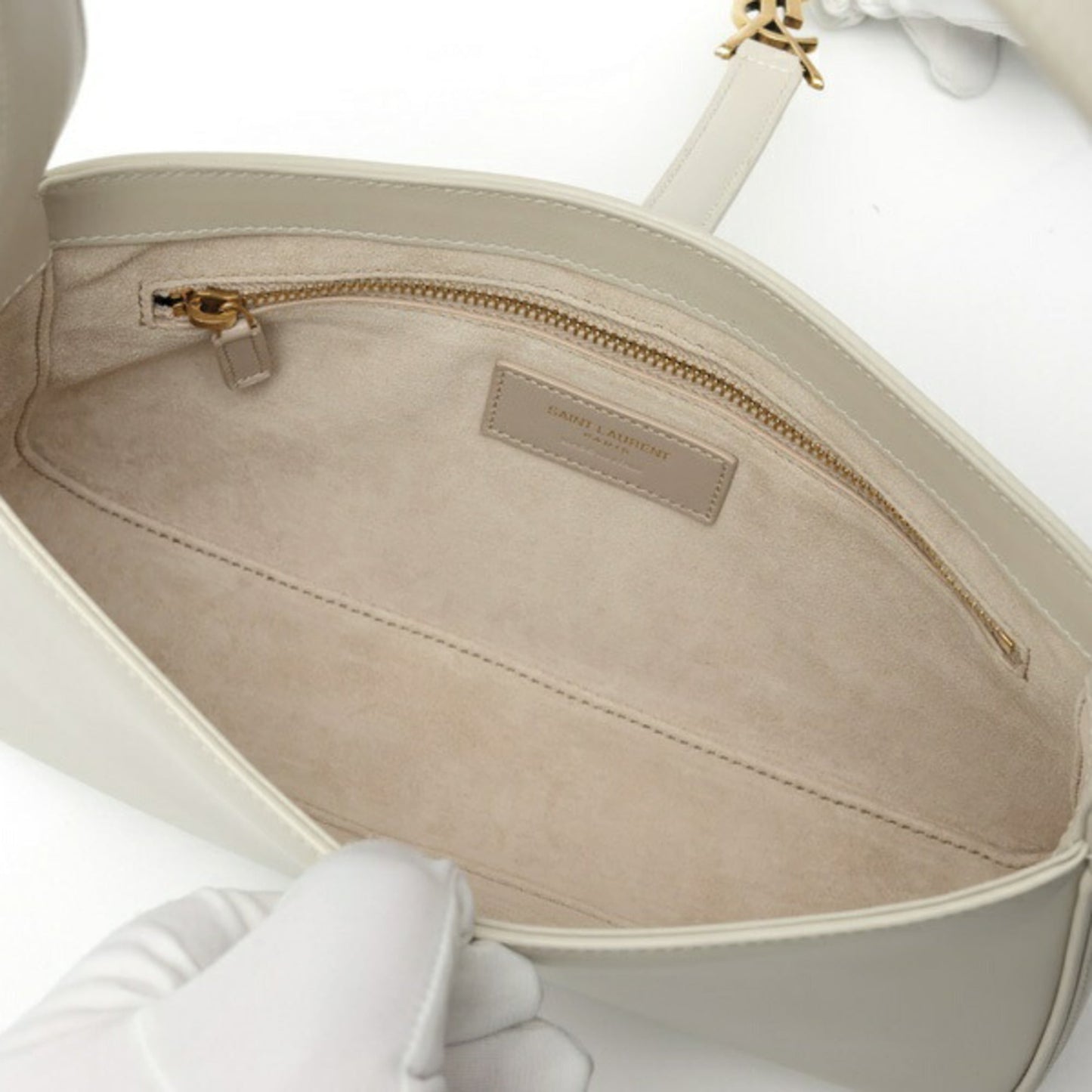 Leather Saint Laurent Handbag