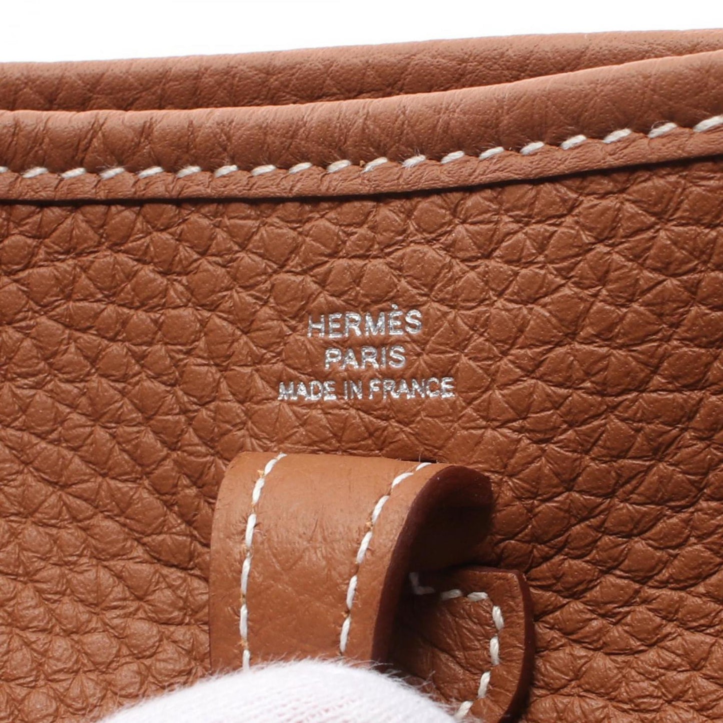 Hermes Hermes Evelyn Tpm Amazon Gold Shoulder Bag Taurillon Clemence