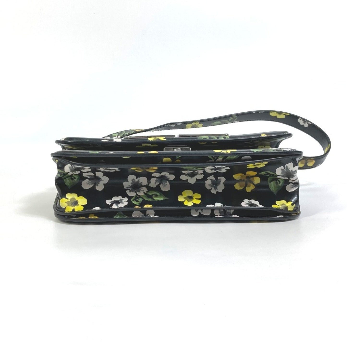Balenciaga 674693 Gossip Flower Shoulder Bag In Leather