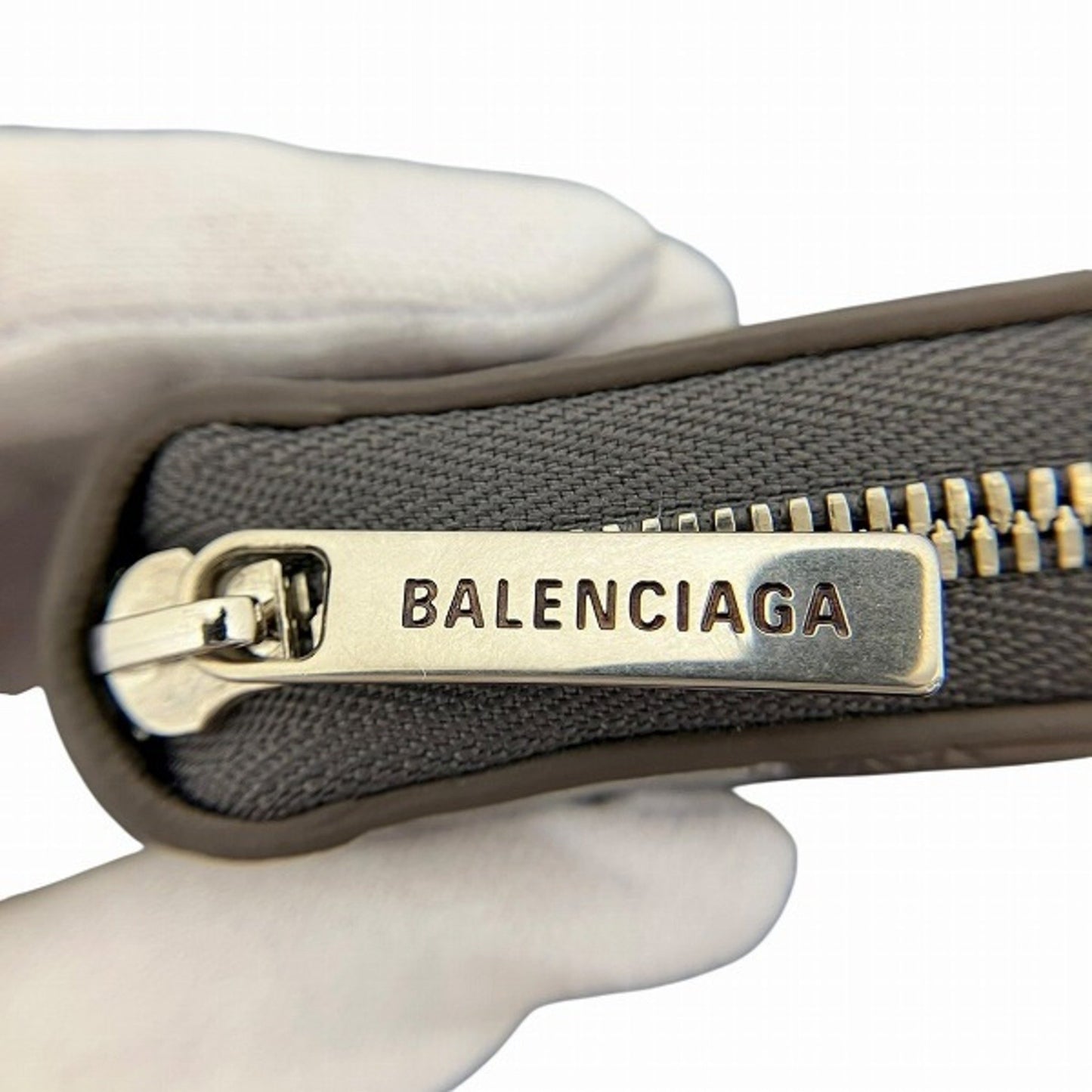 Balenciaga 717787 Leather Long Wallet
