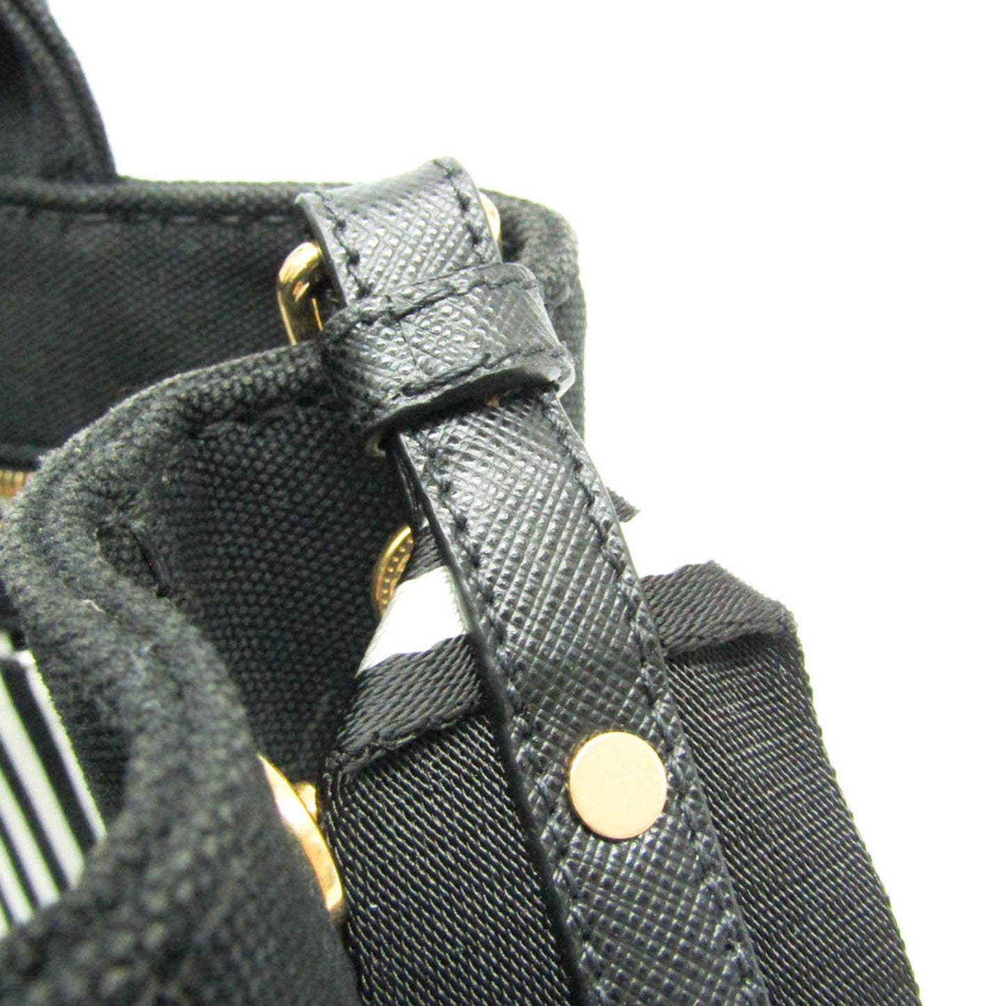 Prada Canapa 1Bg439 Women'S Denim Handbag