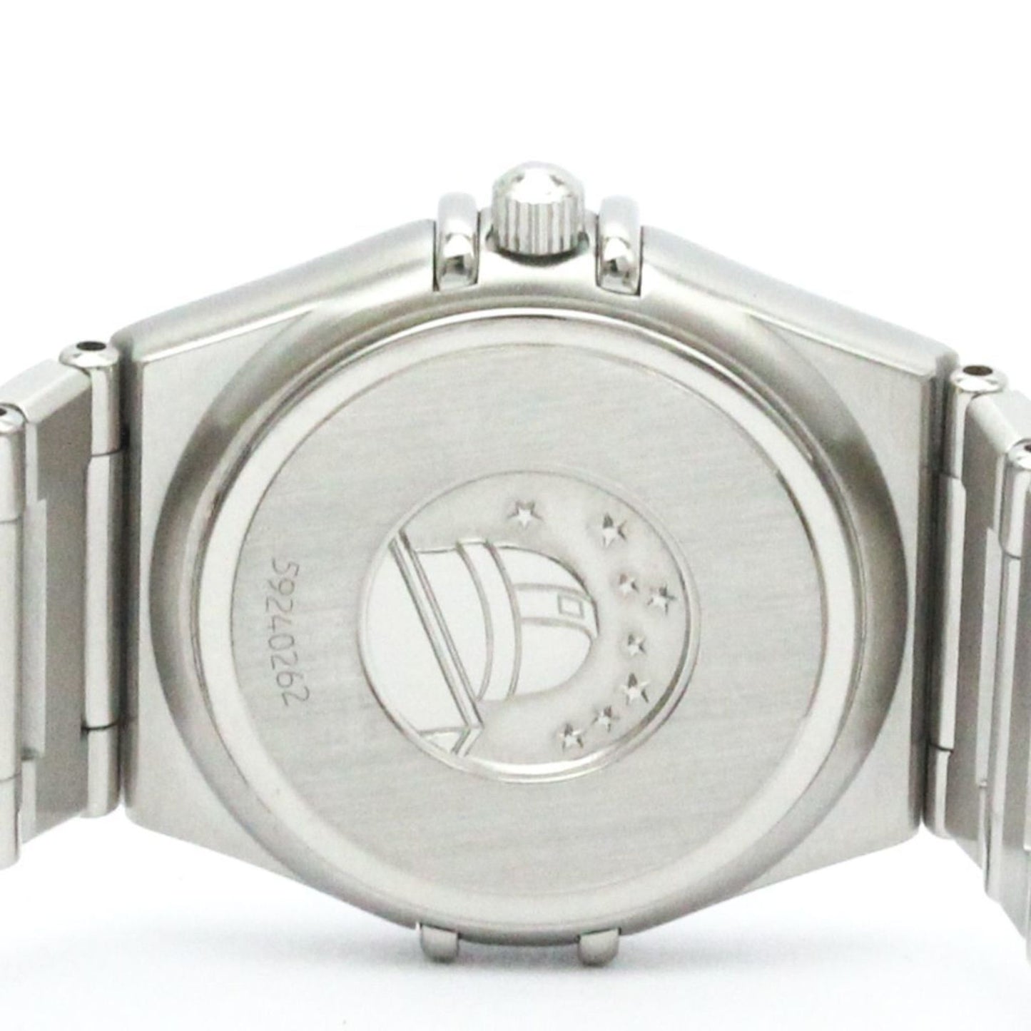 Polished Omega Constellation Steel Quartz