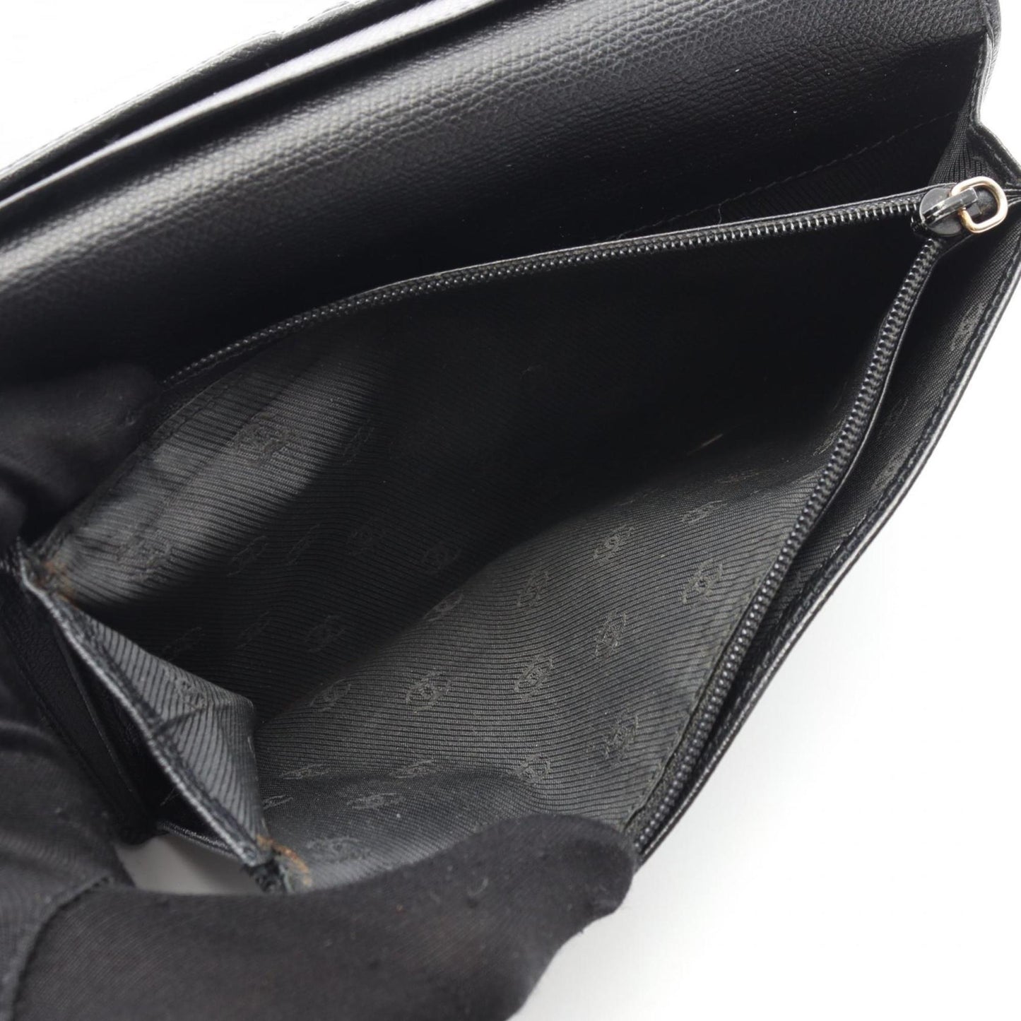 Chanel Coco Button Bi-Fold Long Wallet
