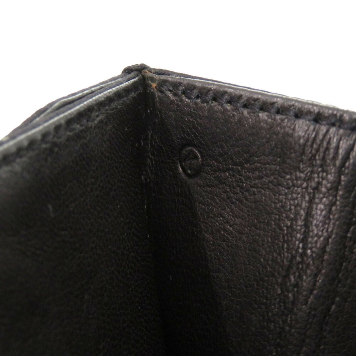 Hermes Fako Satin Black ?K Stamped Clutch Bag 2065 Hermes