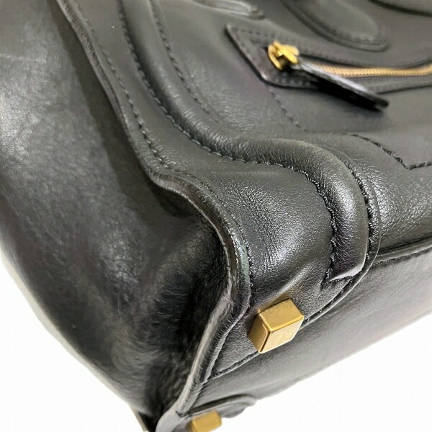 Celine Nano Shopper Black Bag Handbag