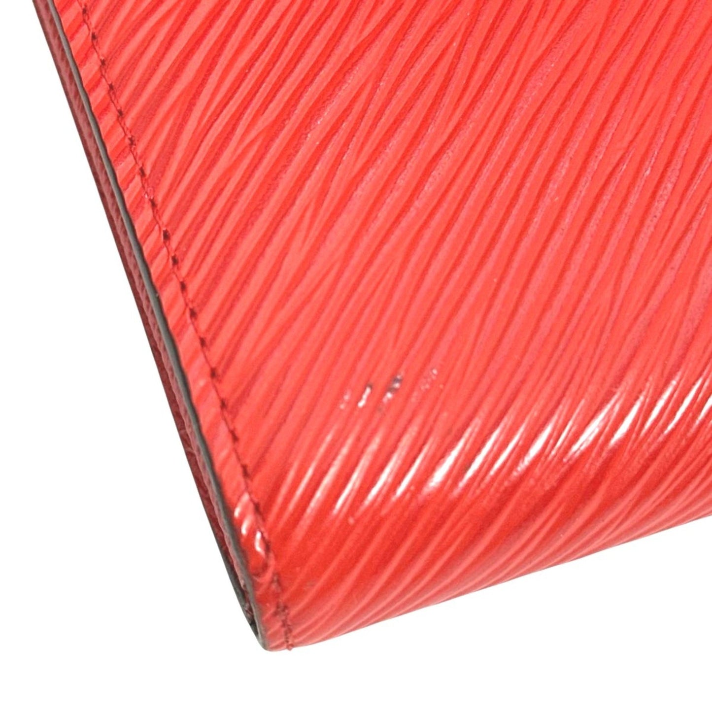 Louis Vuitton Louis Vuitton Long Wallet Epi Twist Leather M61179 Coquelicot
