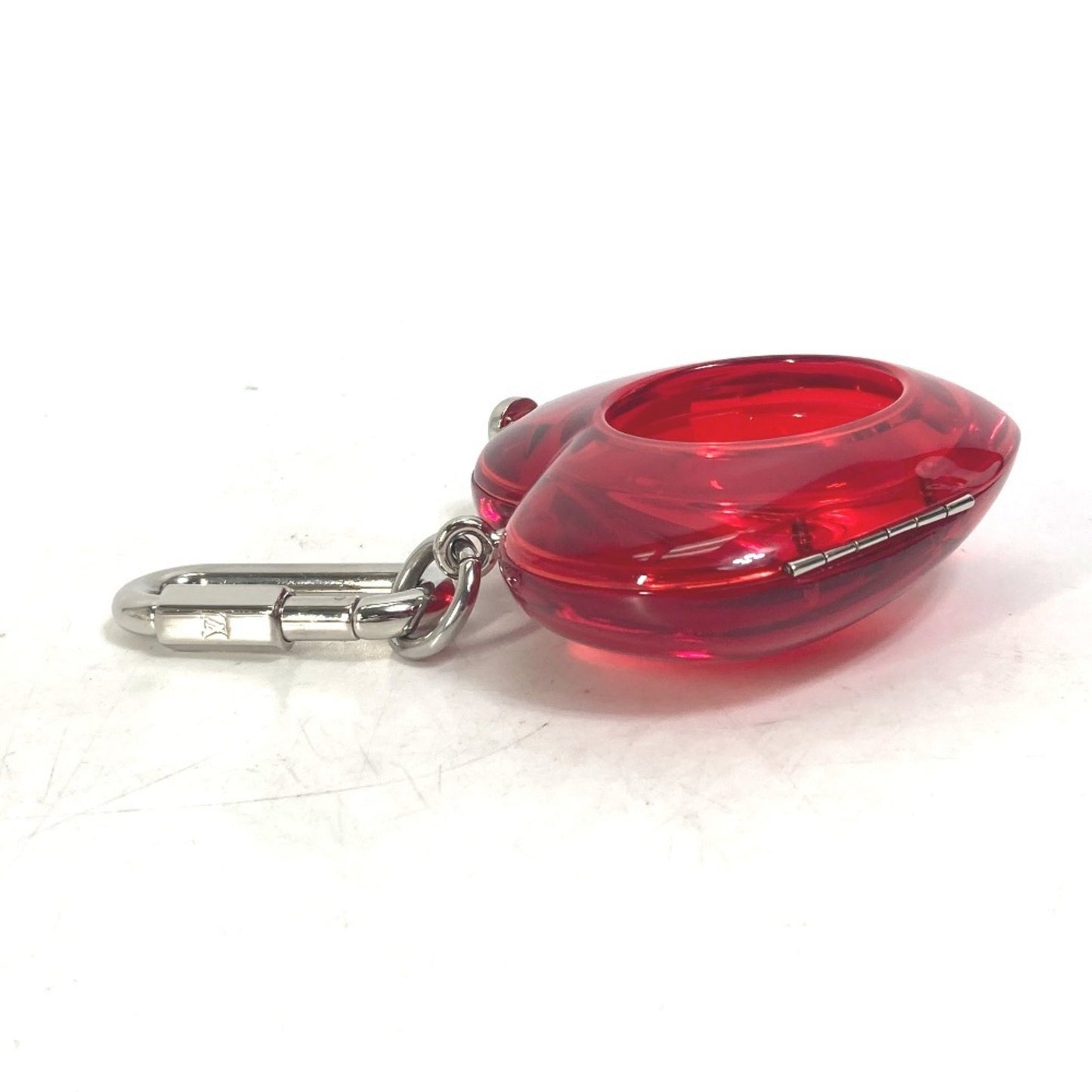 Louis Vuitton R17599 Carabiner Tambour Horizon Heart Watch Storage Goods Keychain Plastic