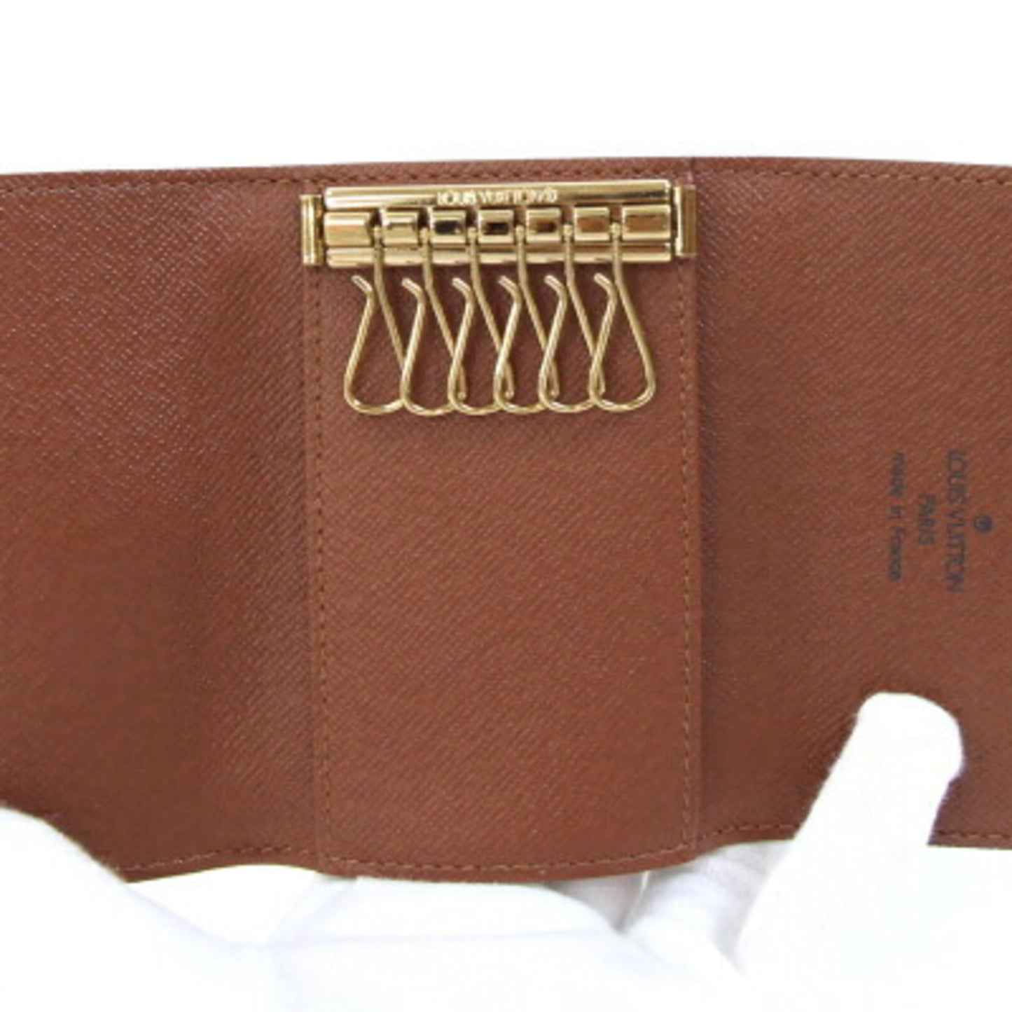Louis Vuitton 6-Key Case Monogram Muticle 6 M62630