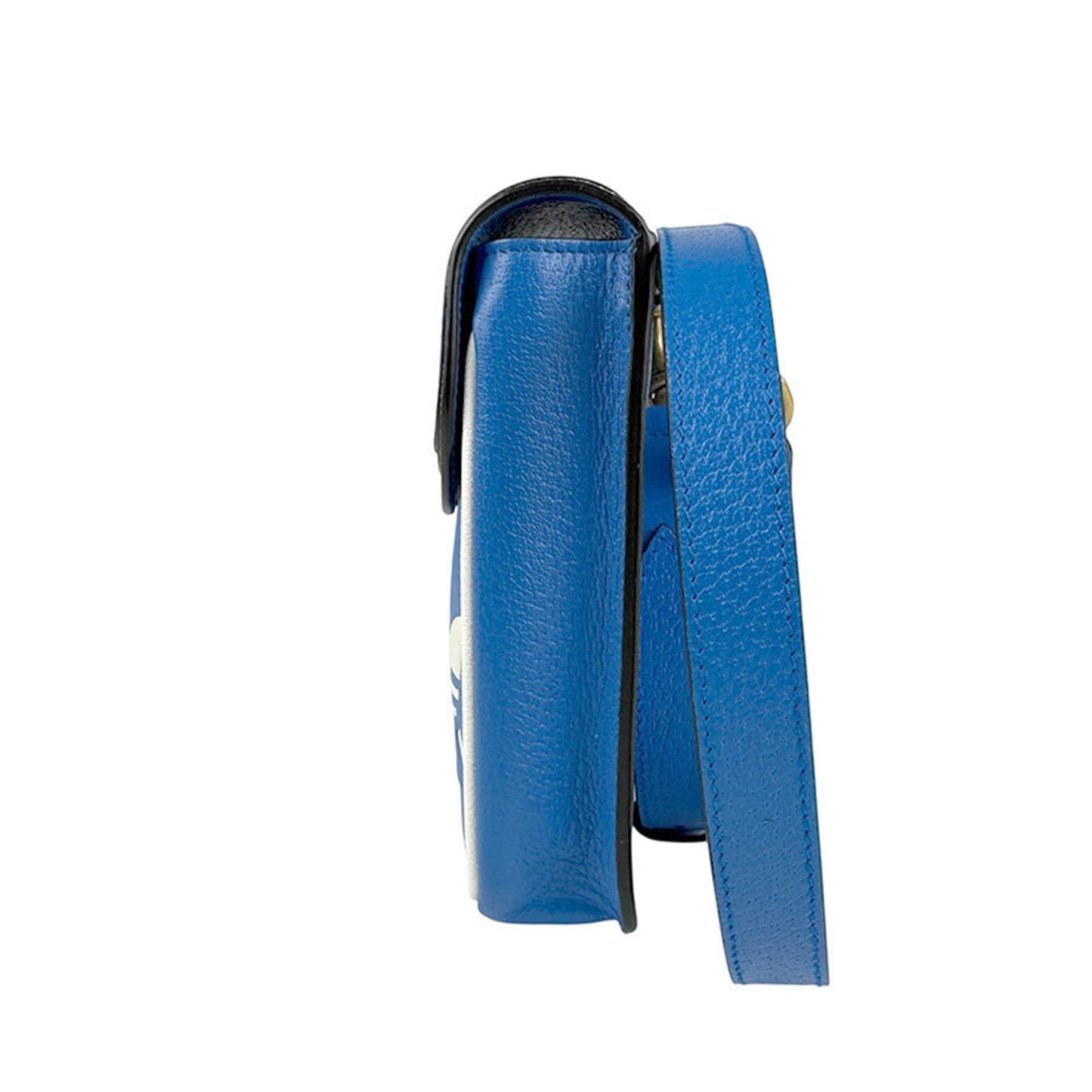Gucci Shoulder Bag Pouch X Adidas Leather Blue