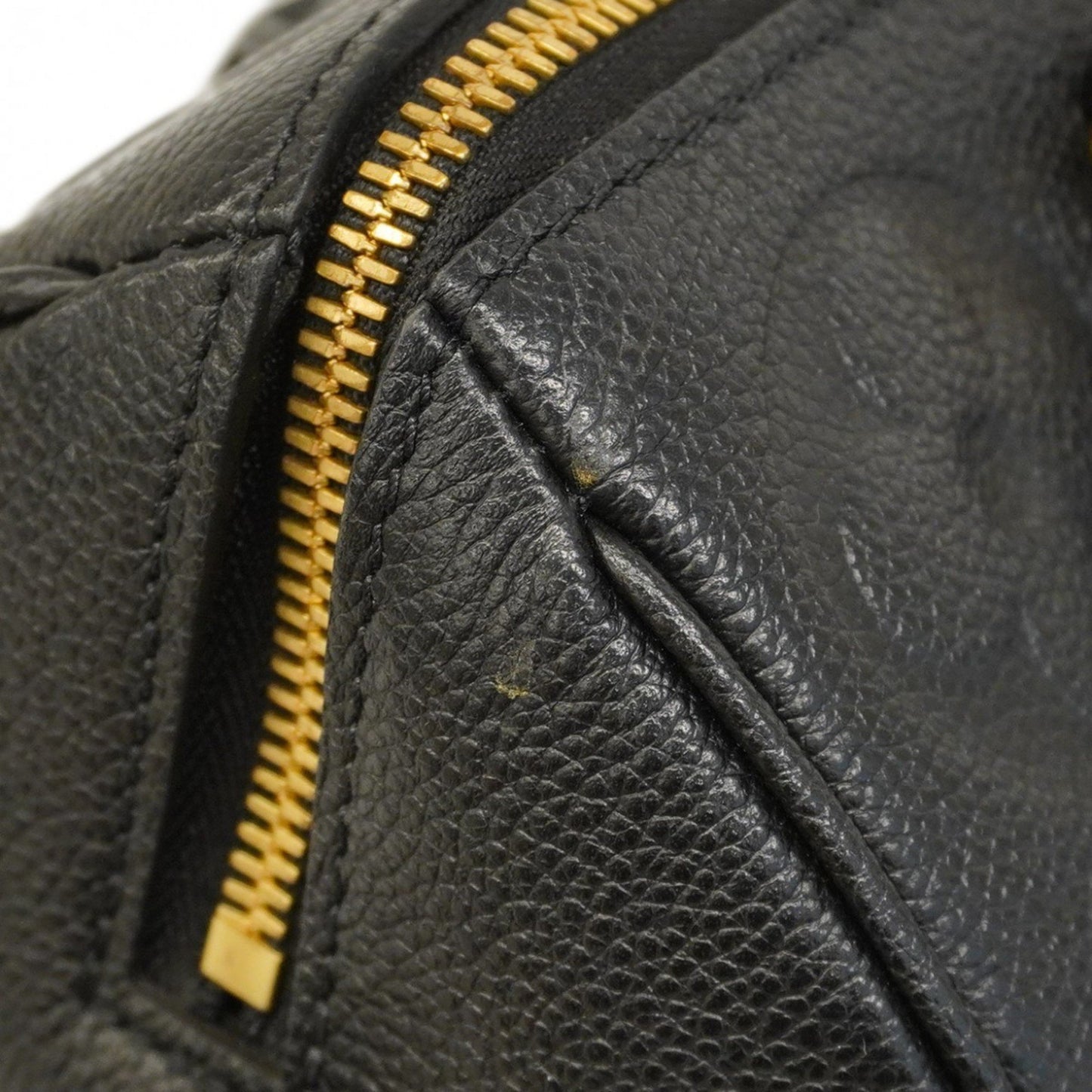 Louis Vuitton Monogram Empreinte Speedy Bandouliere 25 Handbag M58951 Noir