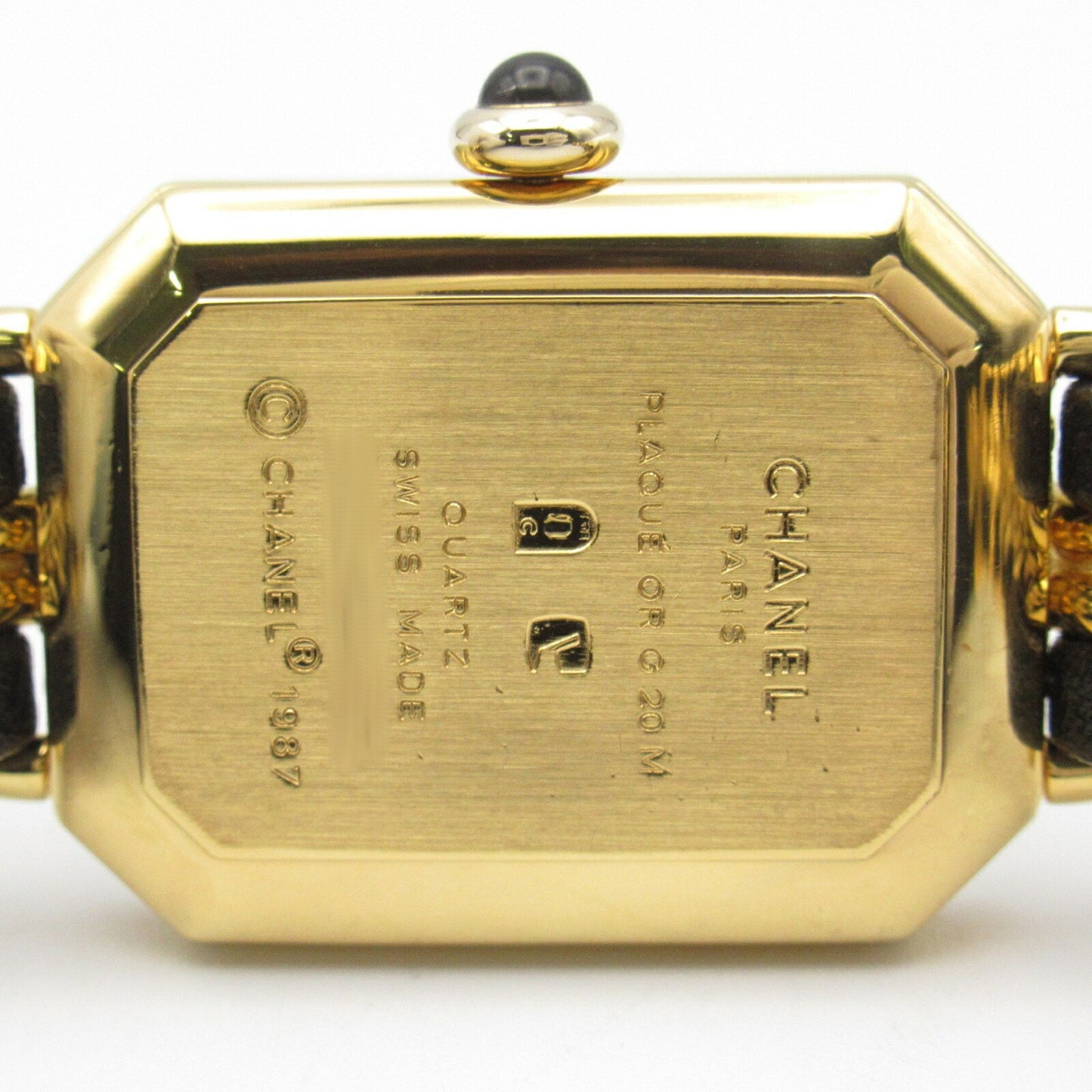 Chanel Premiere S Watch Gp (Gold Plated) Leather