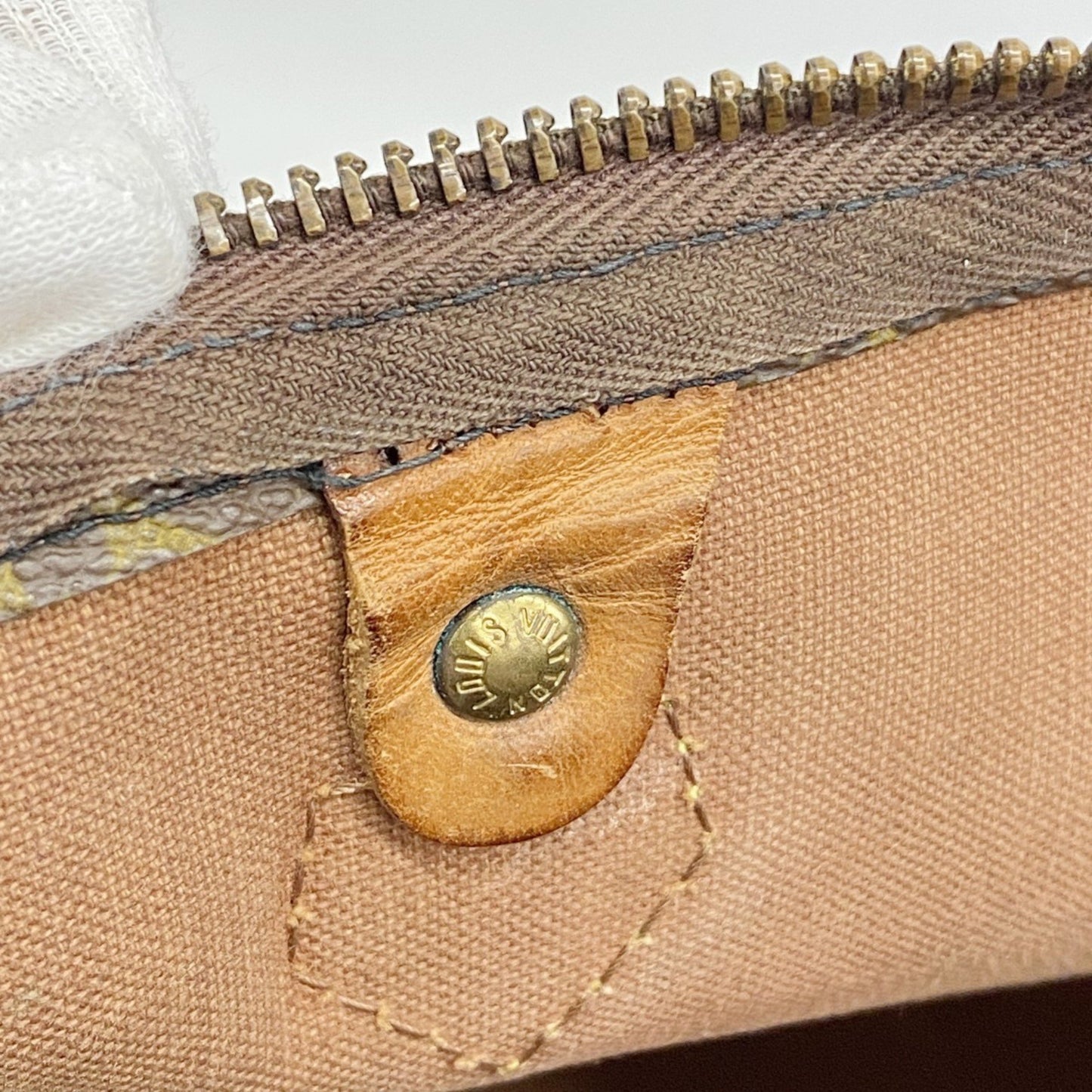 Louis Vuitton Monogram Speedy 40 Handbag M41106 Brown